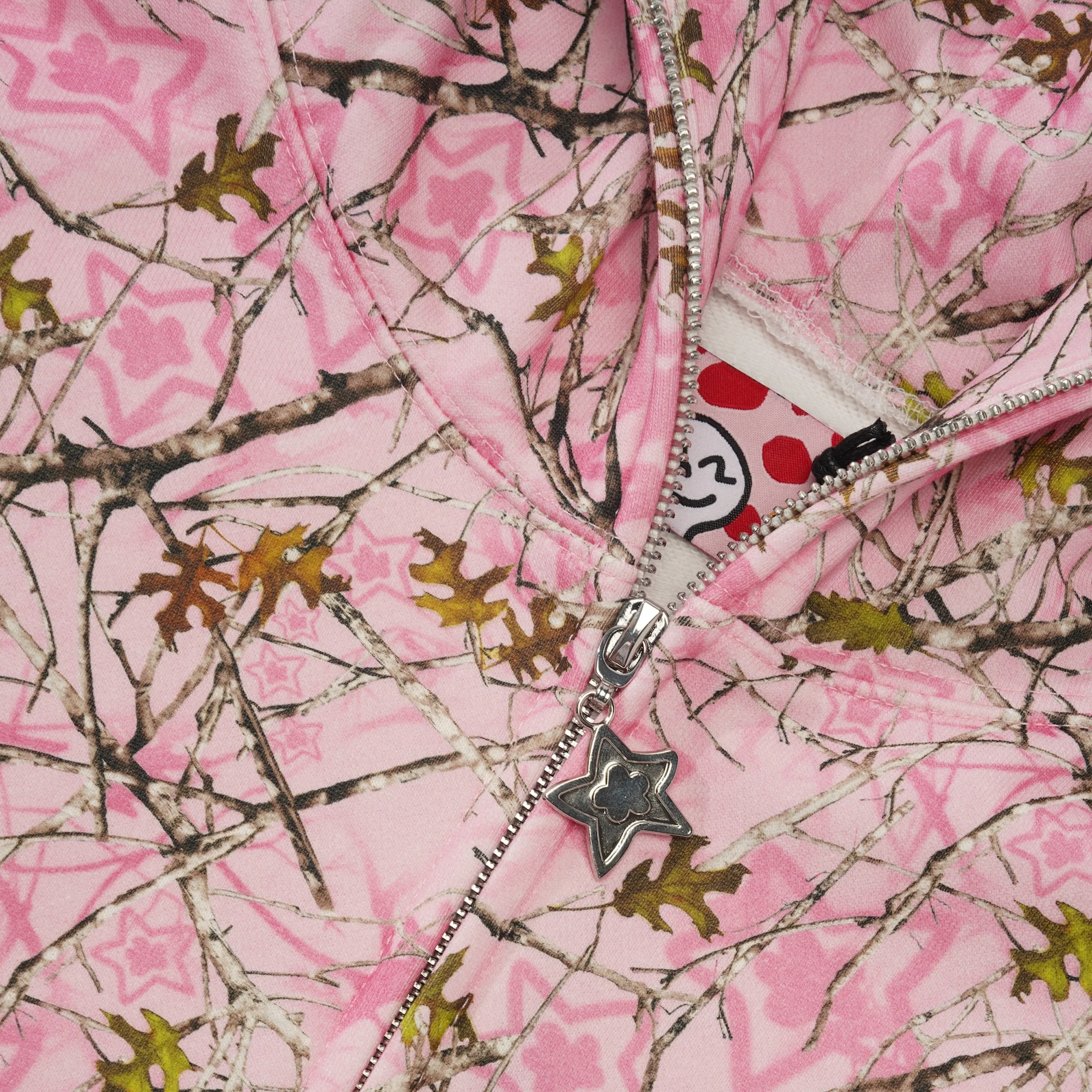 Star Full Zip Hood, Pink Real Tree - Image 2