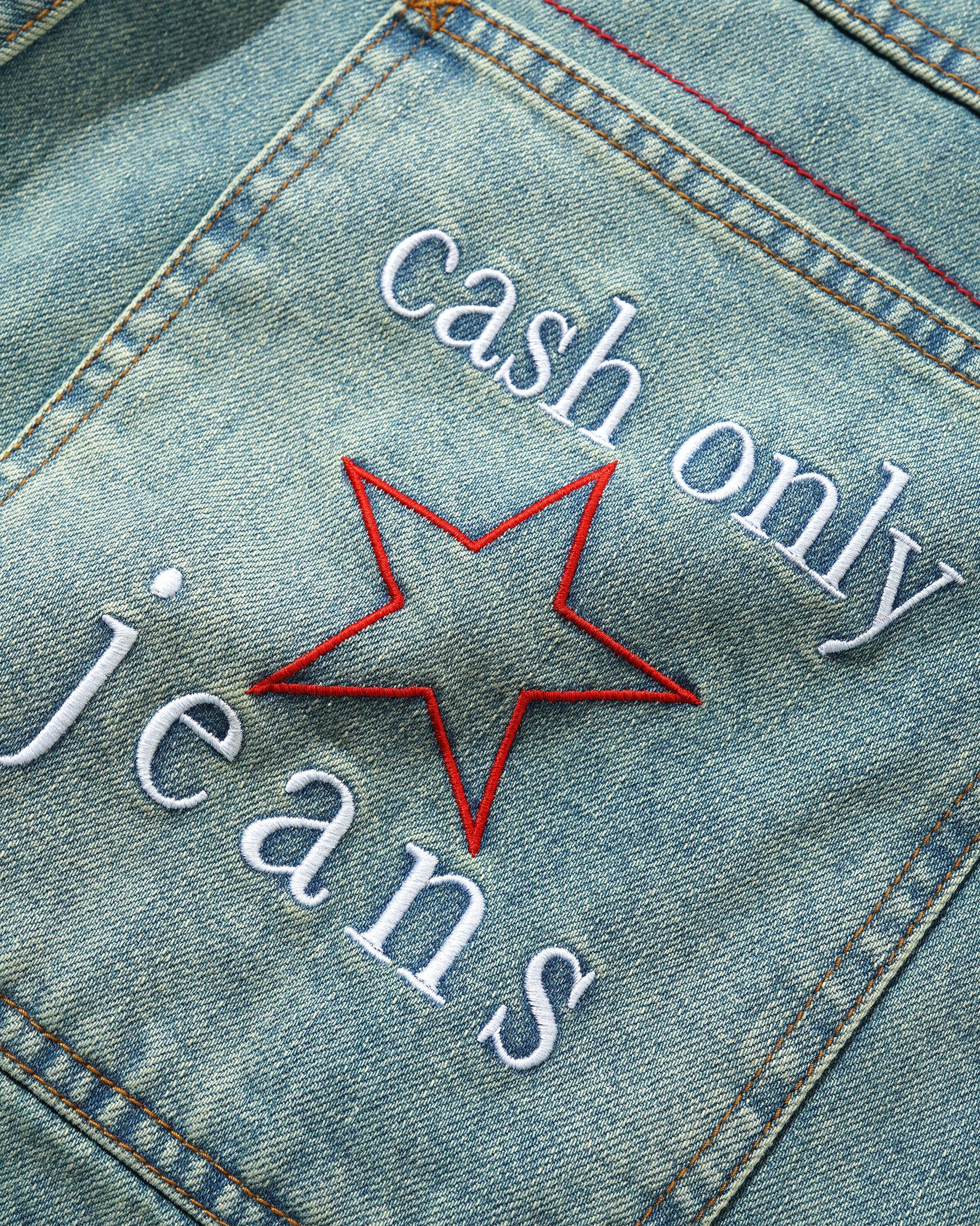 Stars Denim Jeans, Sun Fade Wash - Image 3