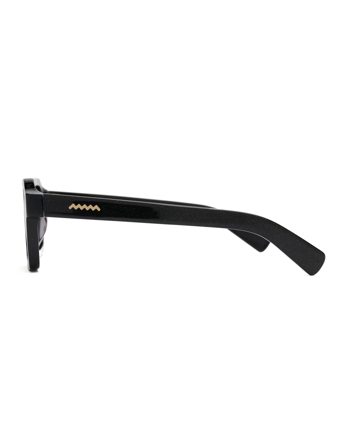Staunton Sunglasses, Black Sparkle - Image 3