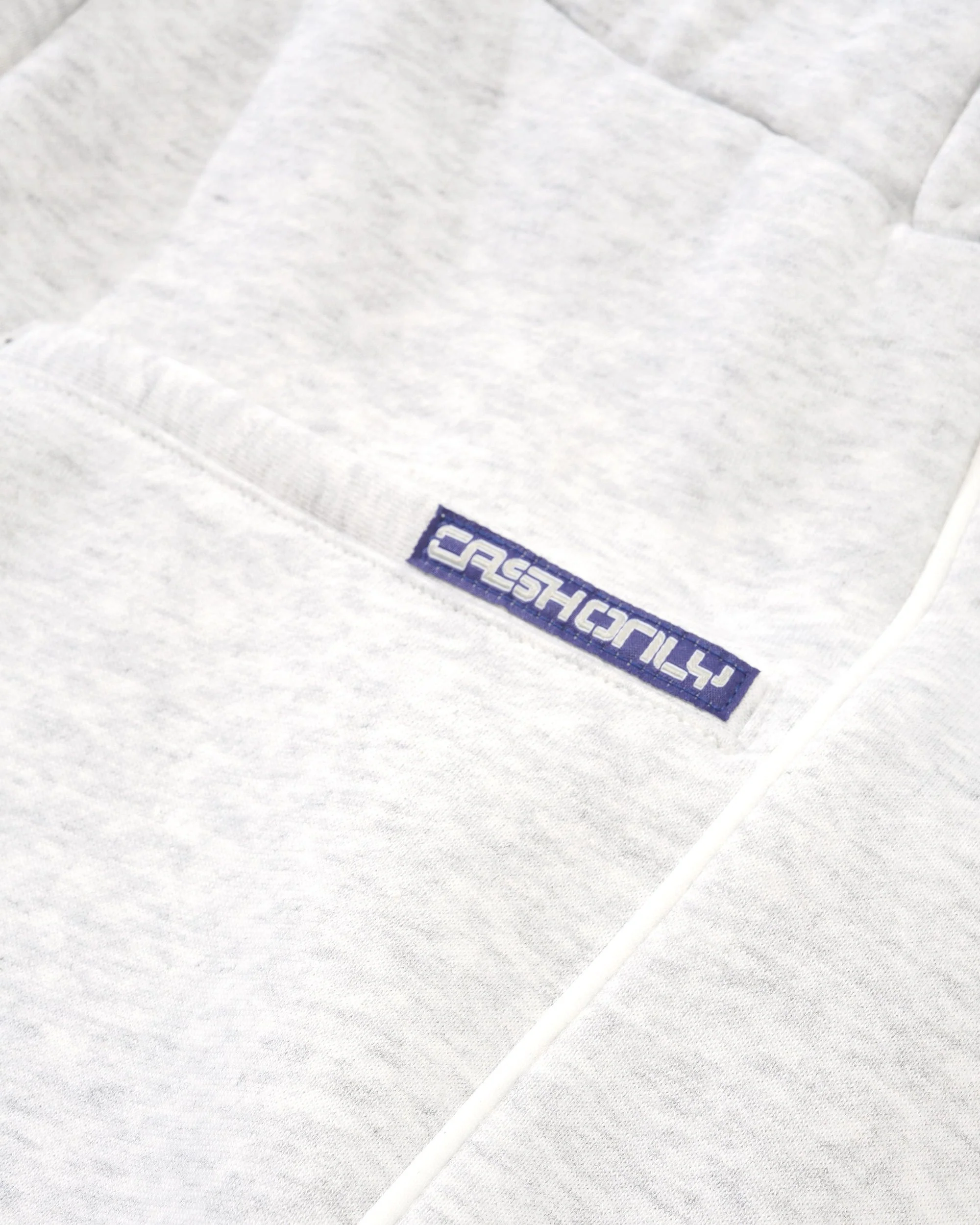 Stencil Track Pants, Ash - Image 4