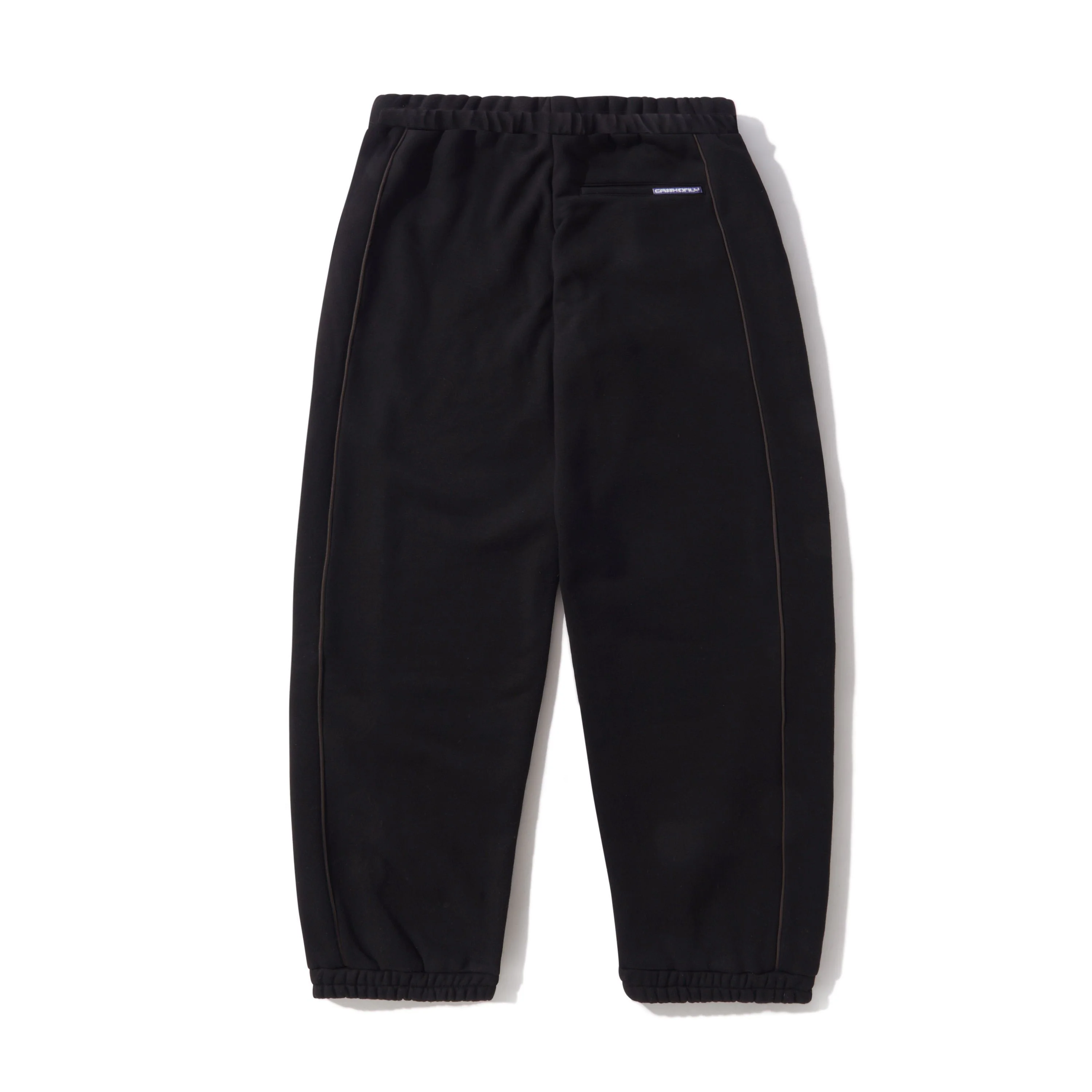 Stencil Track Pants, Black - Image 2