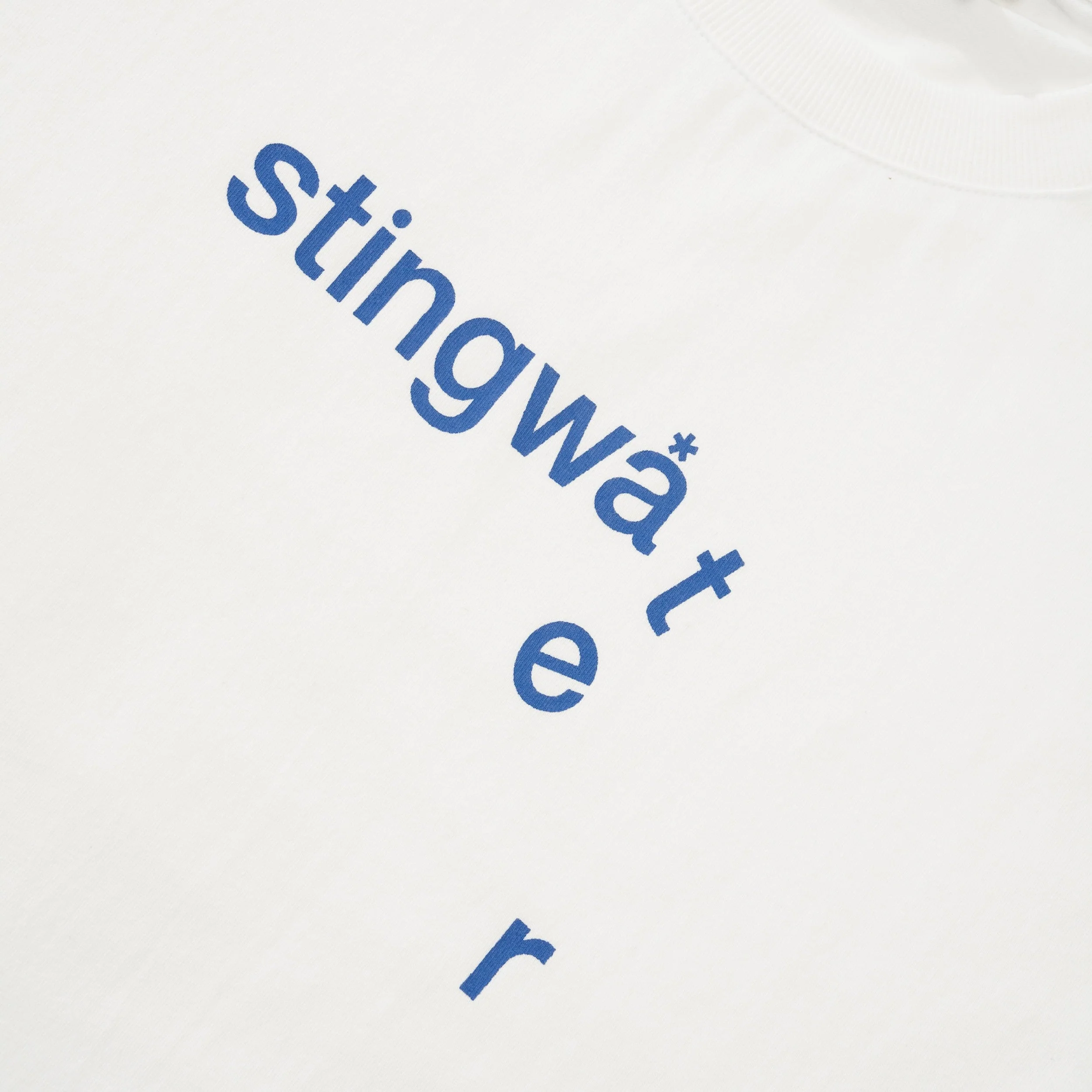 Stingwater Melting Logo Tee, White - Image 2