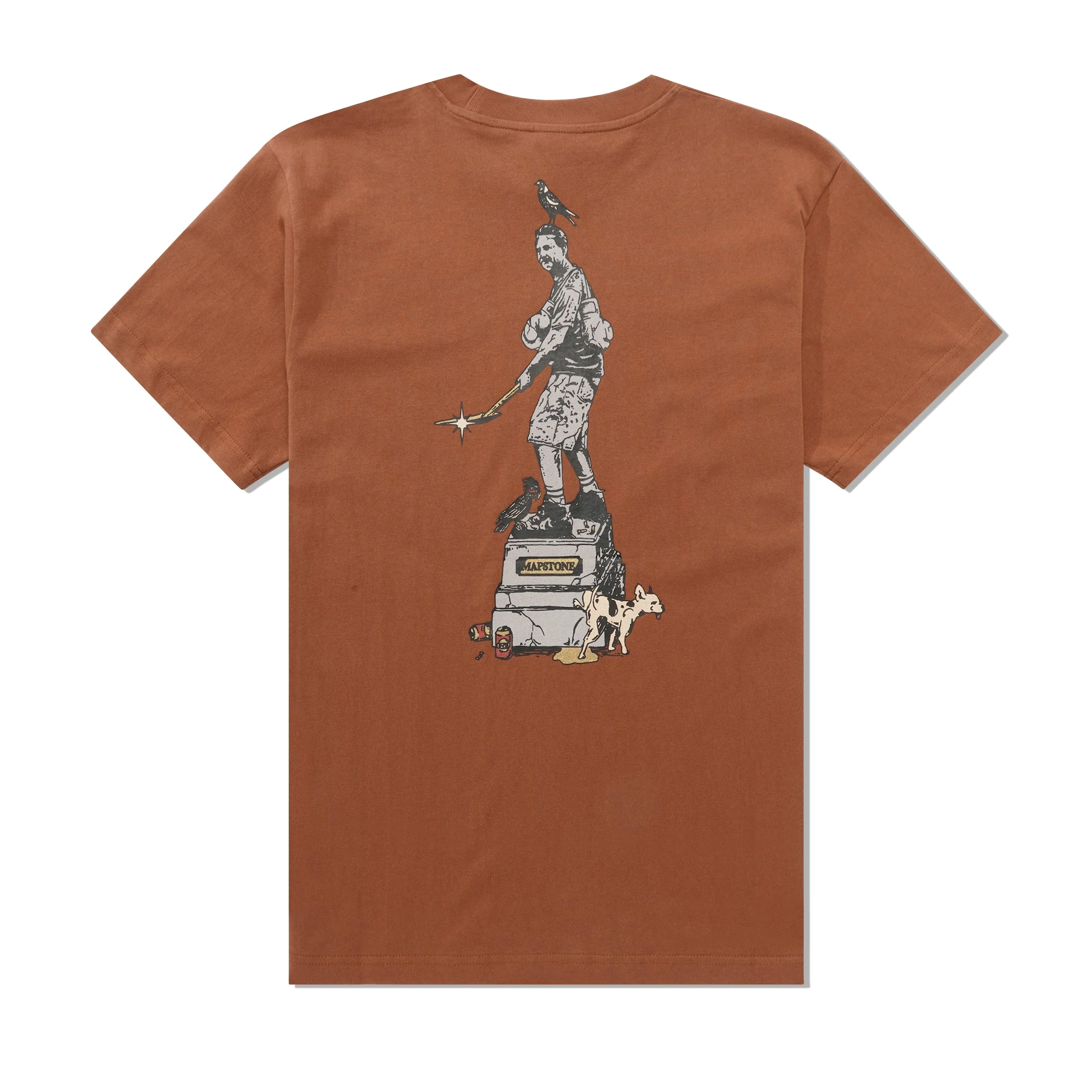 Stone Tee, Brown - Image 3