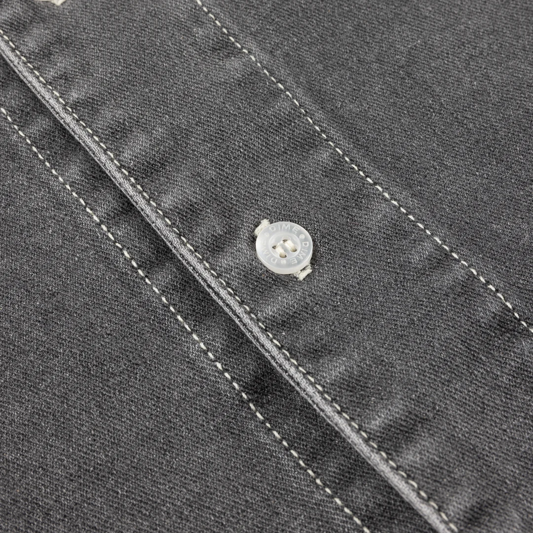 Stonewash Button Up, Black Washed - Image 4