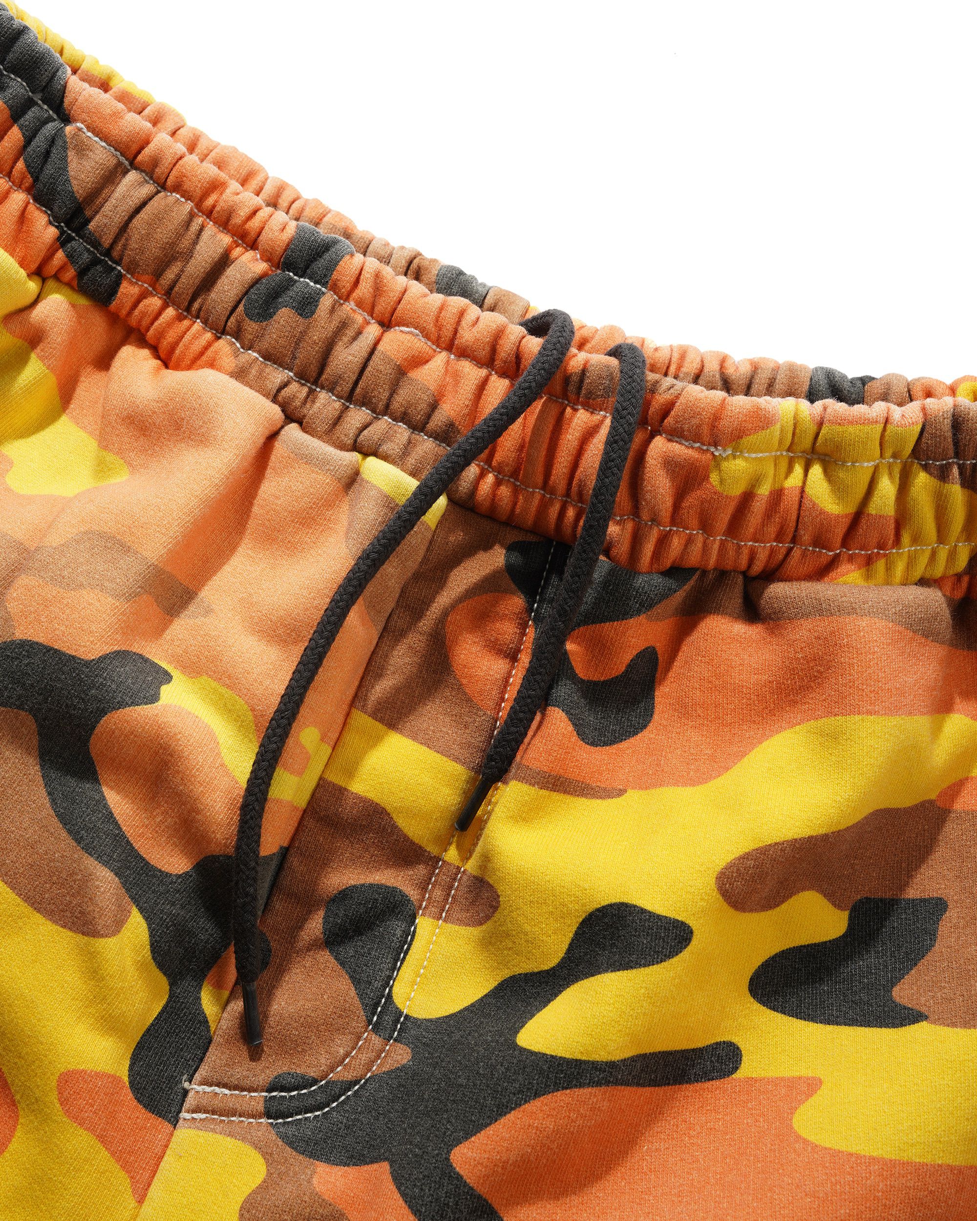 Strip Fleece Sweatpants, Fall Camo - Image 4