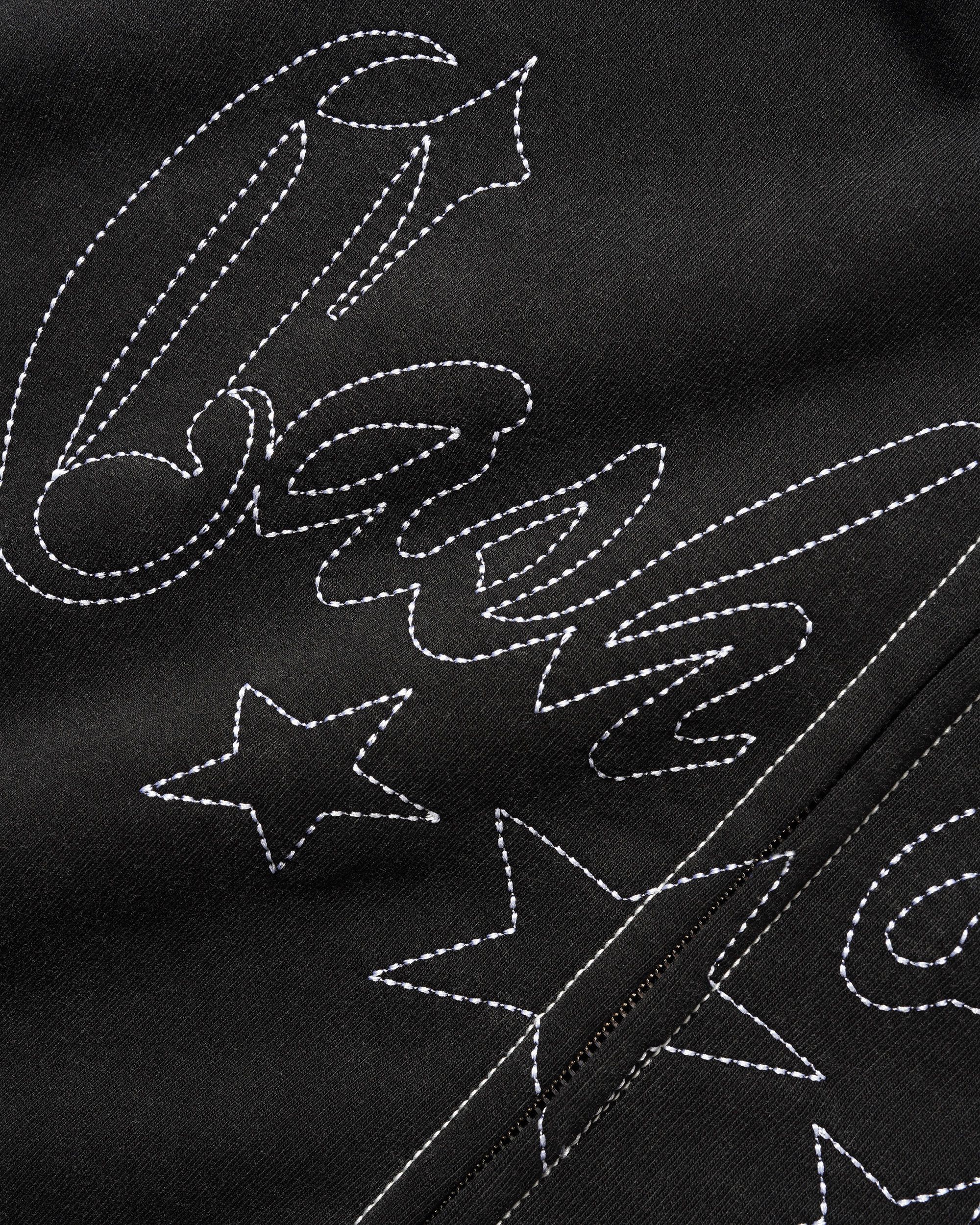 Strip Zip-Thru Hood, Washed Black - Image 3