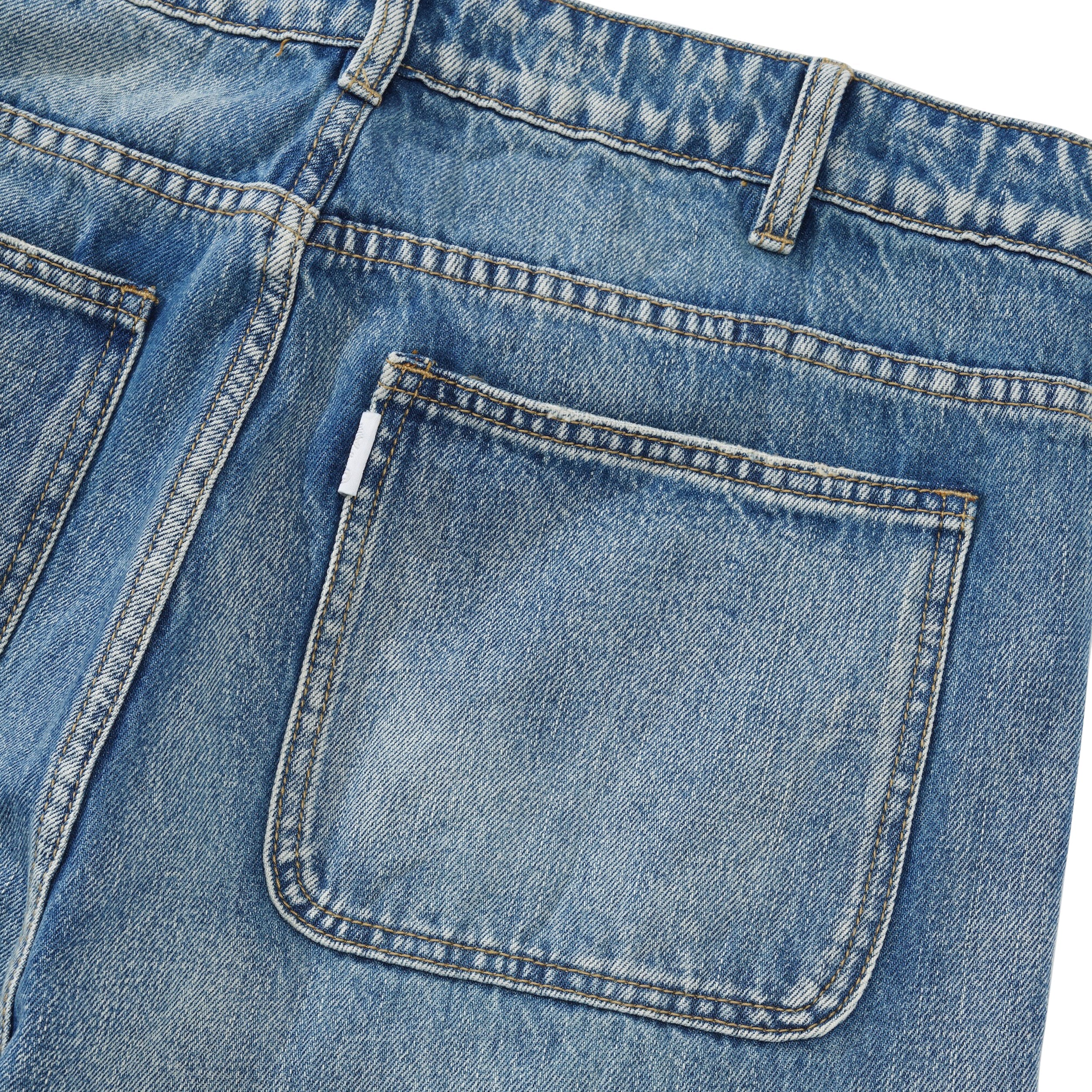 Stripe Scorp Jeans, Light Wash - Image 4