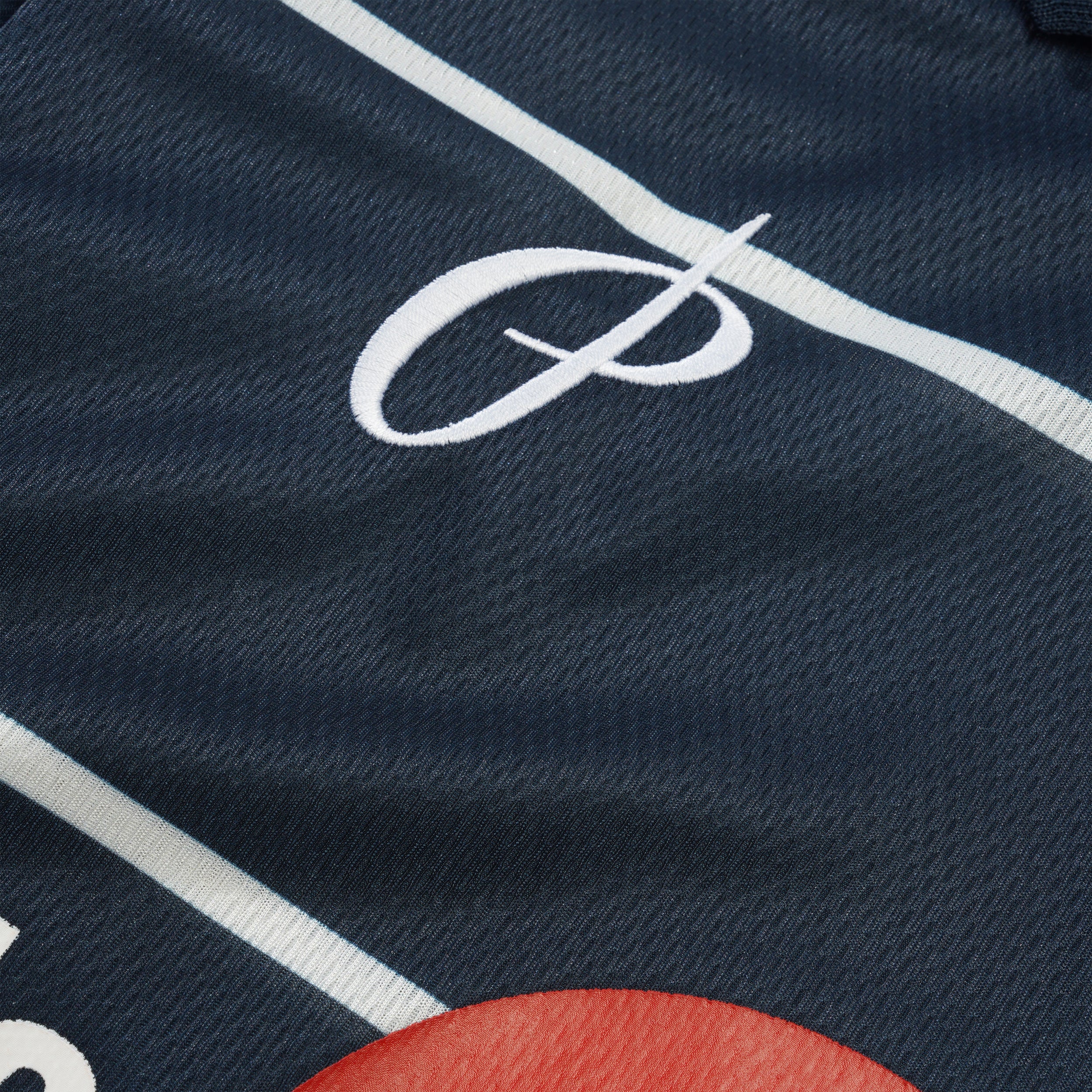 Striped Sportif S/S Jersey, Navy - Image 2