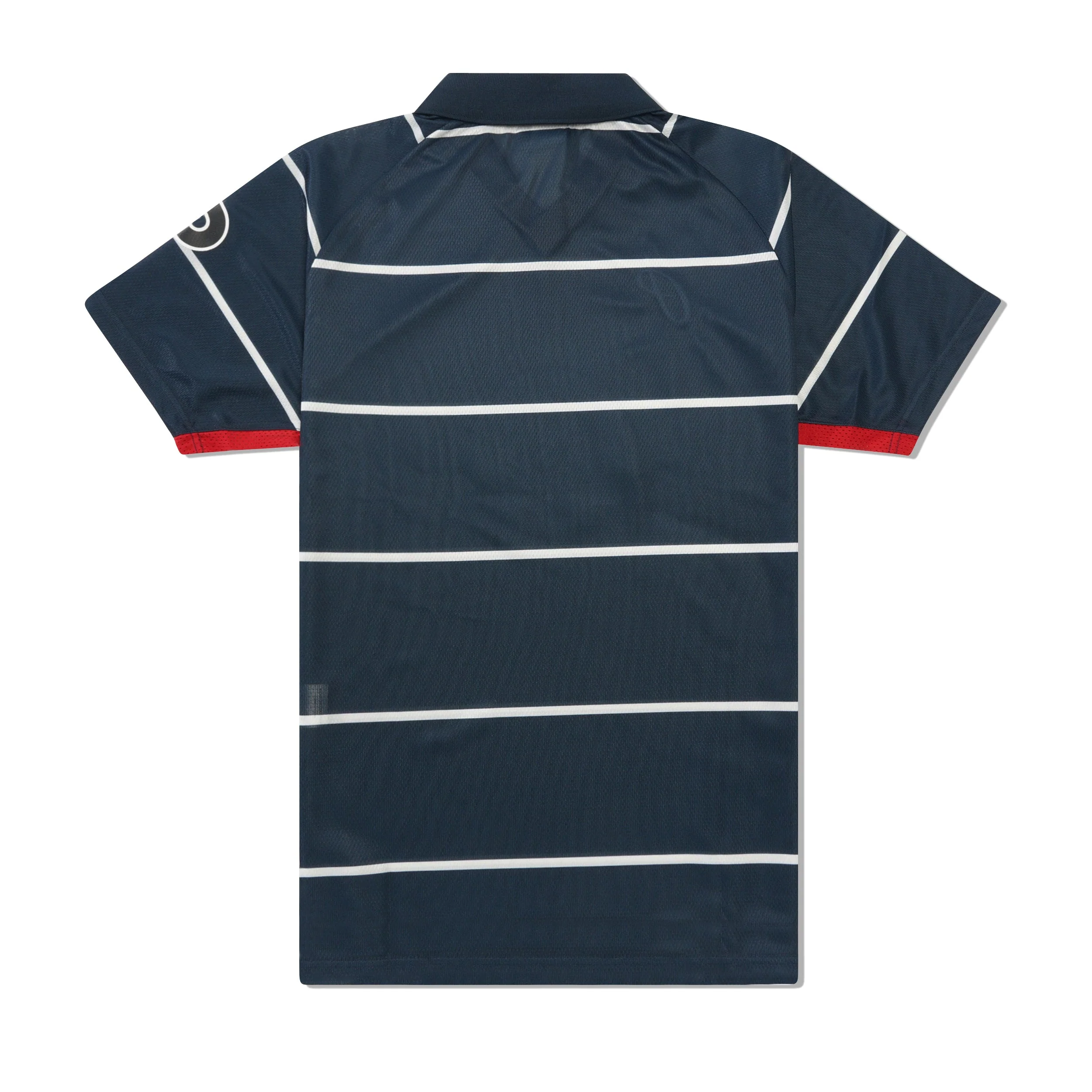 Striped Sportif S/S Jersey, Navy - Image 3
