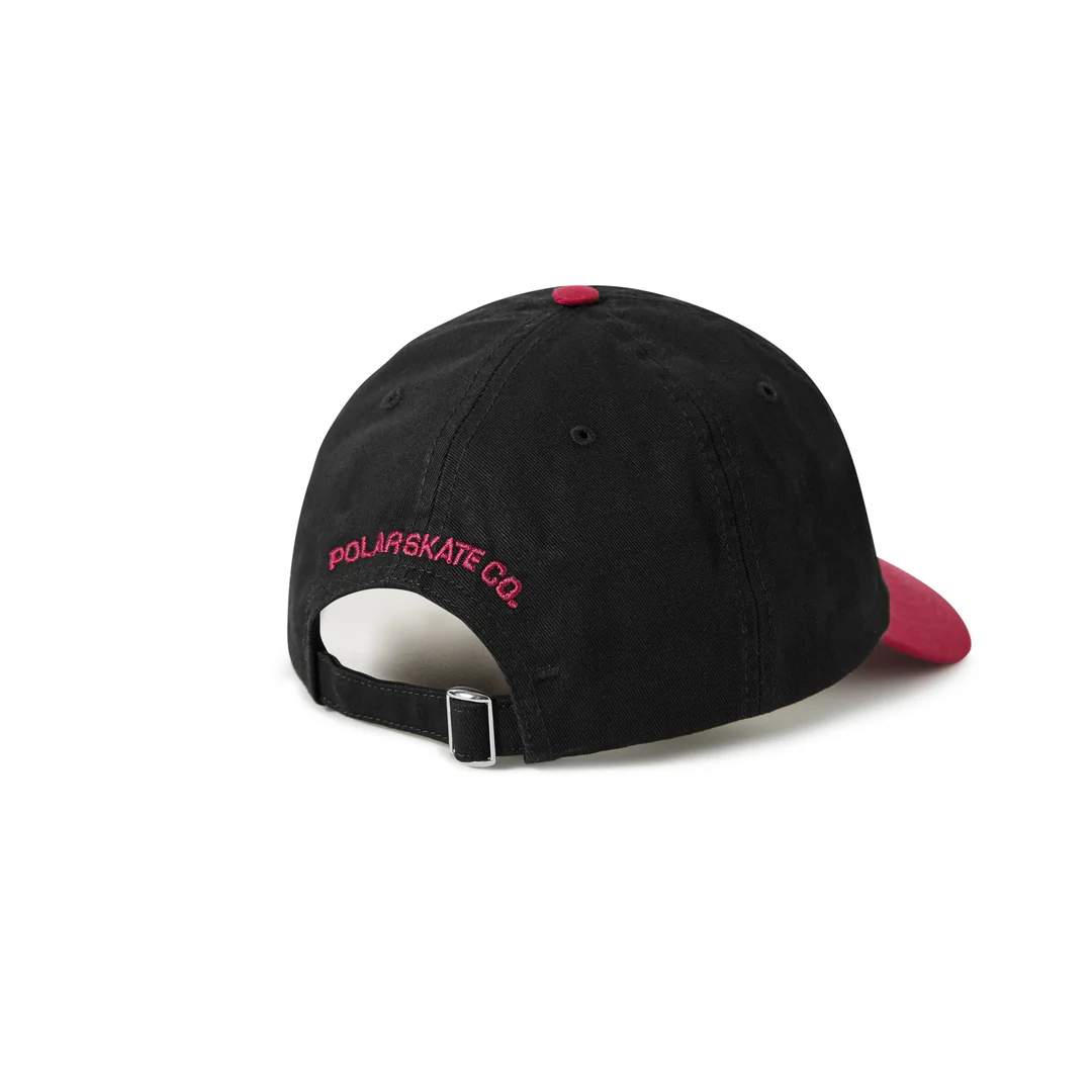 Stroke Logo Sai Cap, Black / Redcurrant - Image 2