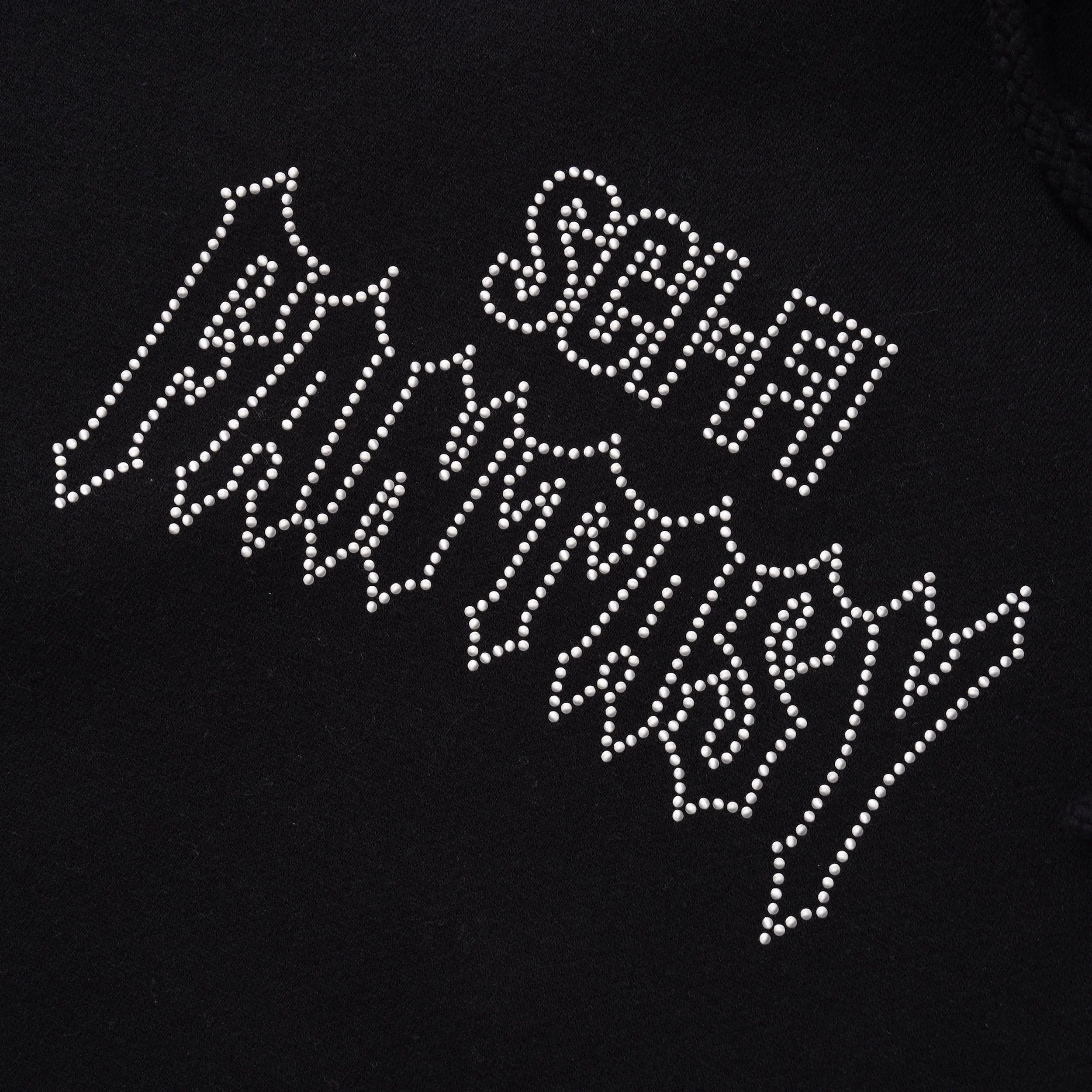 Studded Biker Pullover, Black - Image 2