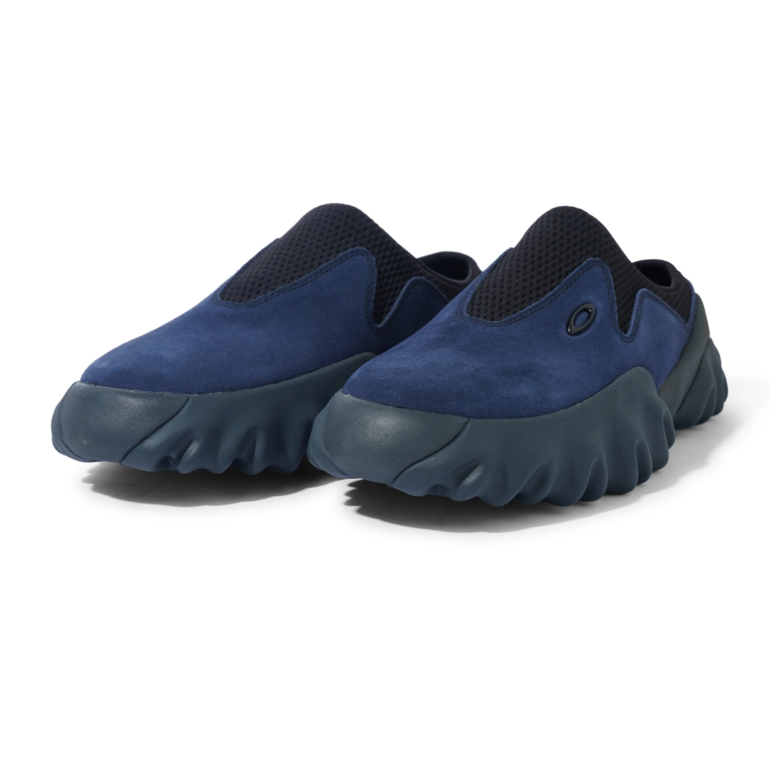 Suede Chop Saw Mule, Navy / Black - Image 2
