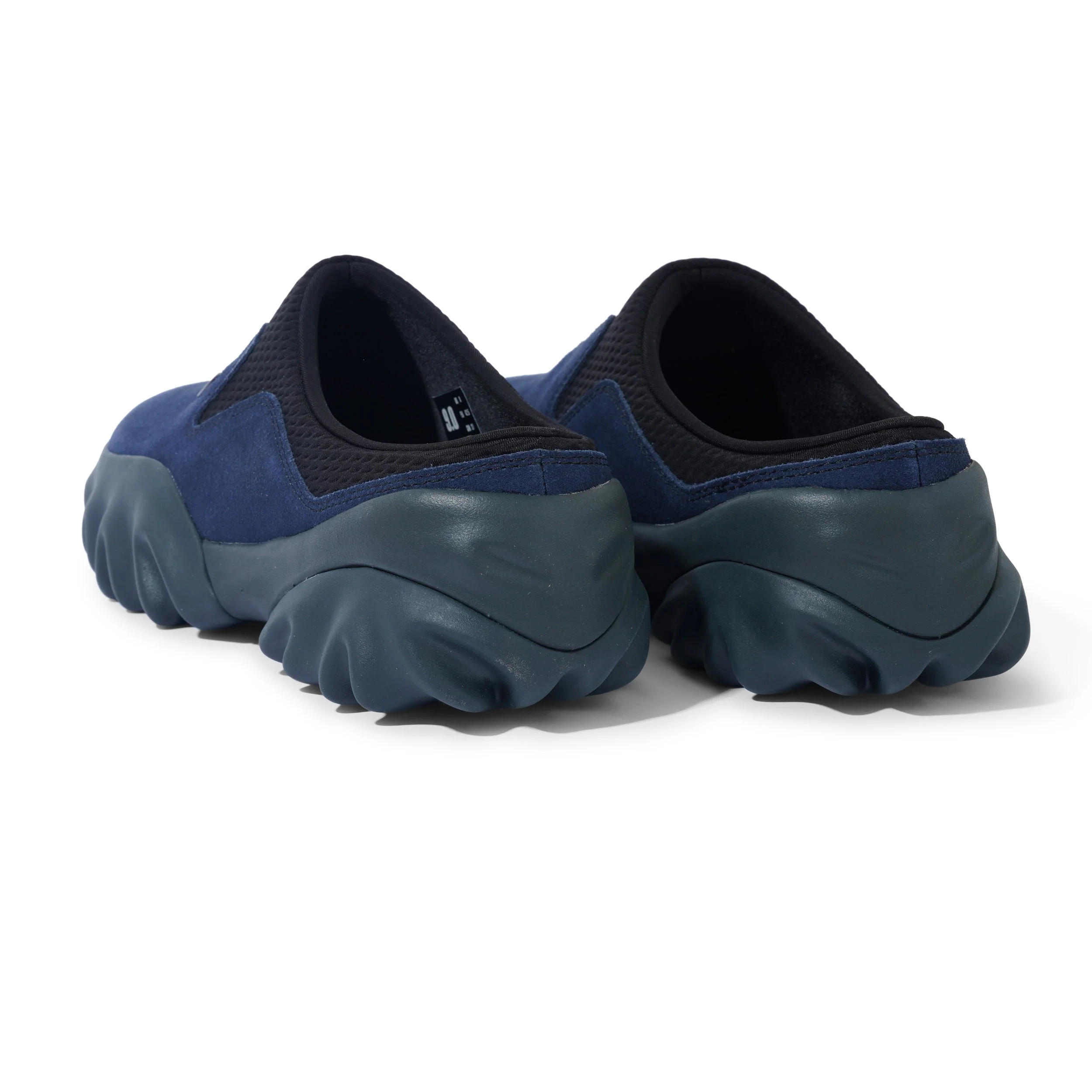Suede Chop Saw Mule, Navy / Black - Image 3