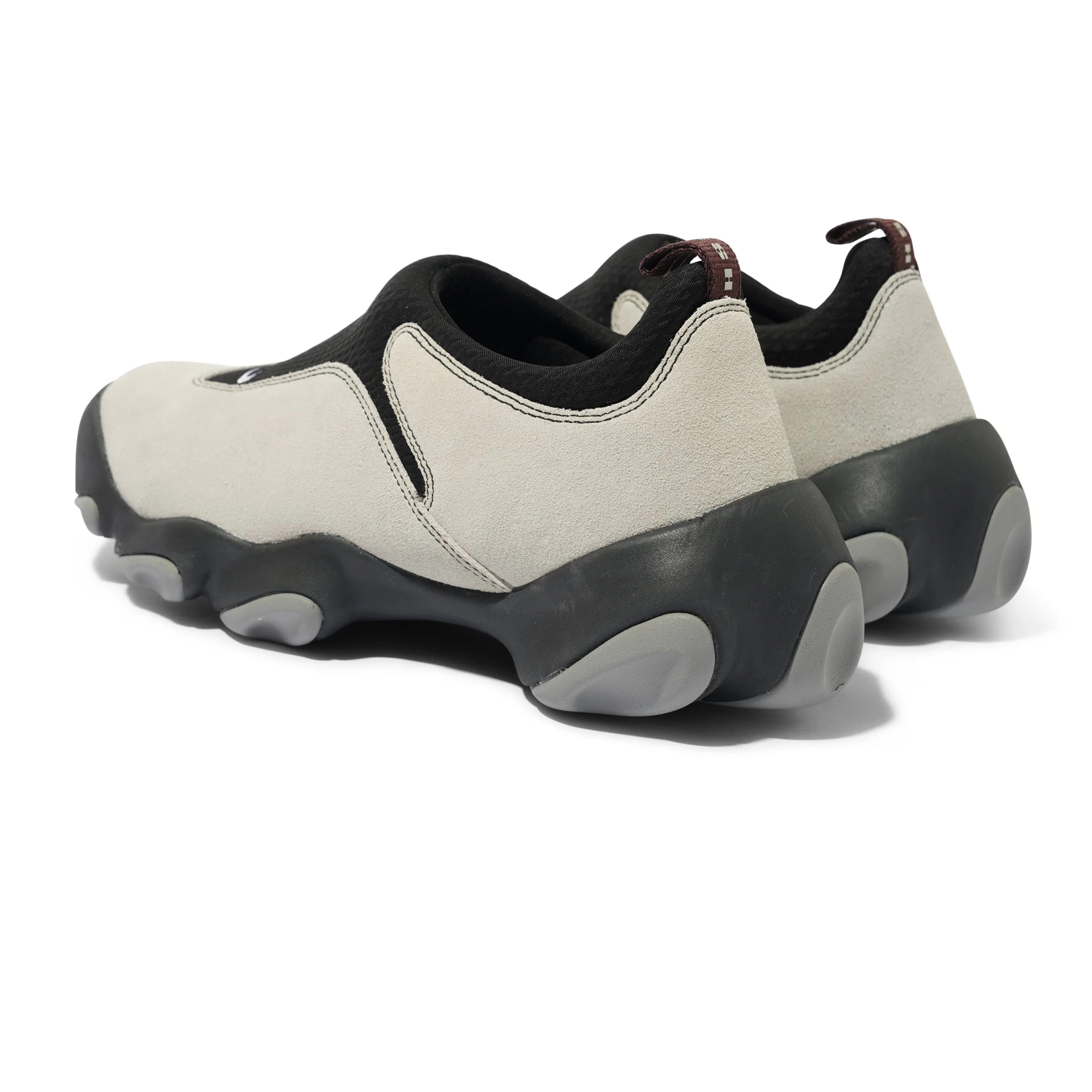 Suede Flesh Sandal, White Birch - Image 3