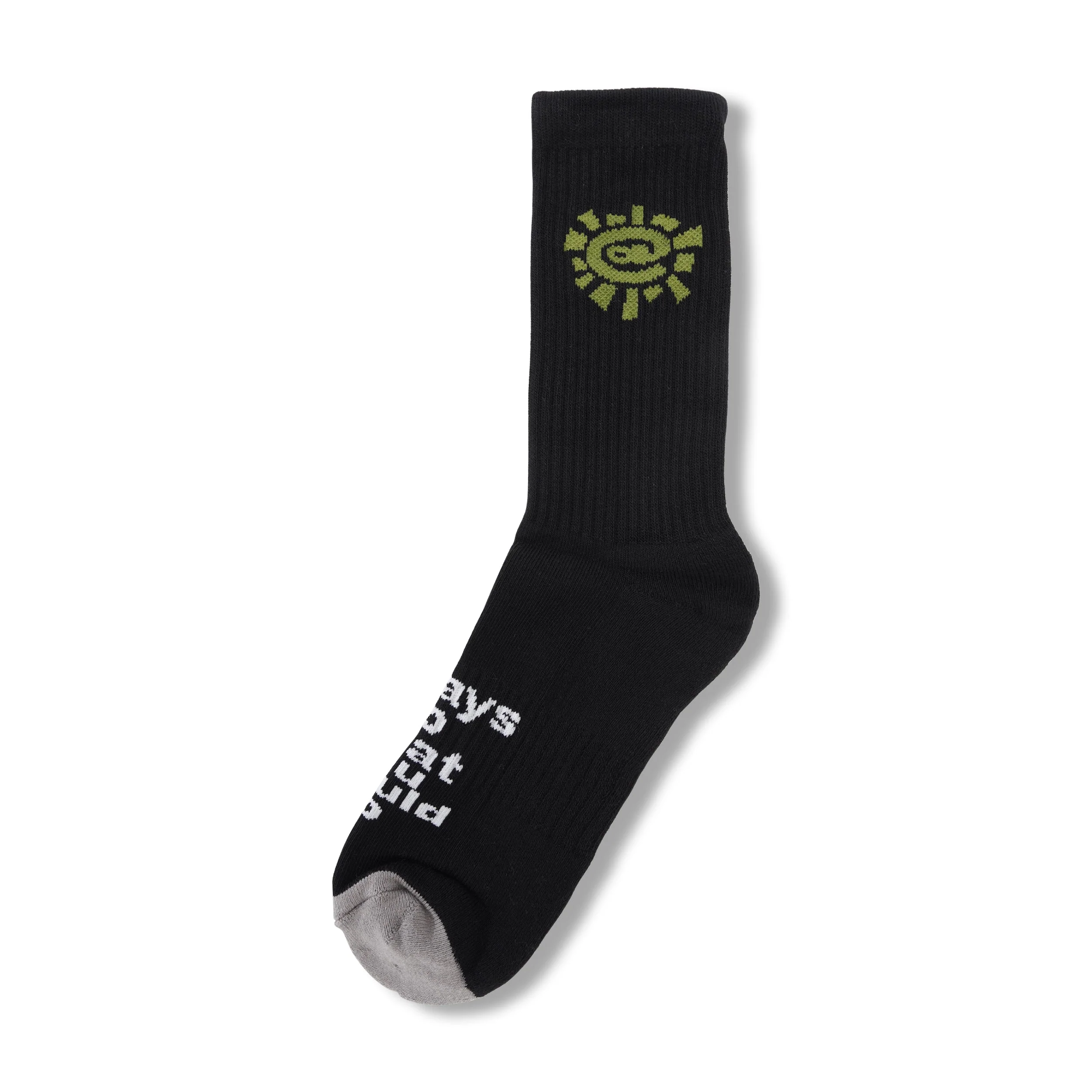 @ Sun Sock, Green / Black - Image 2