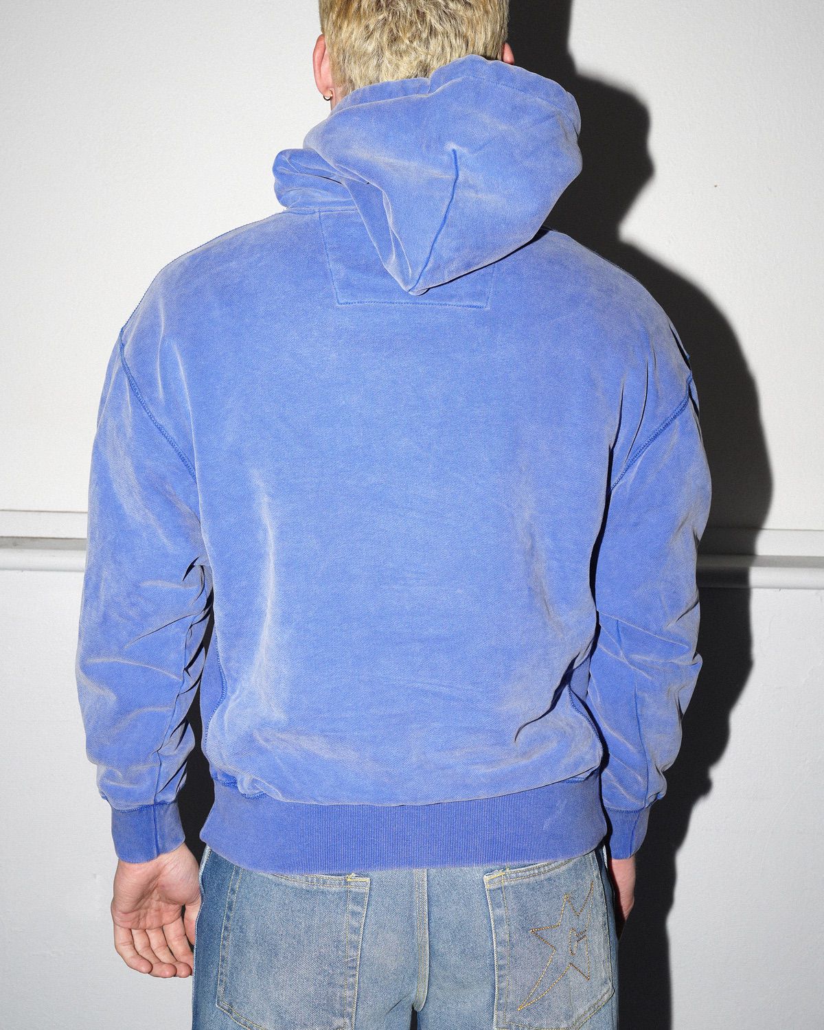 Sunfade Pullover Hood, Blue - Image 4