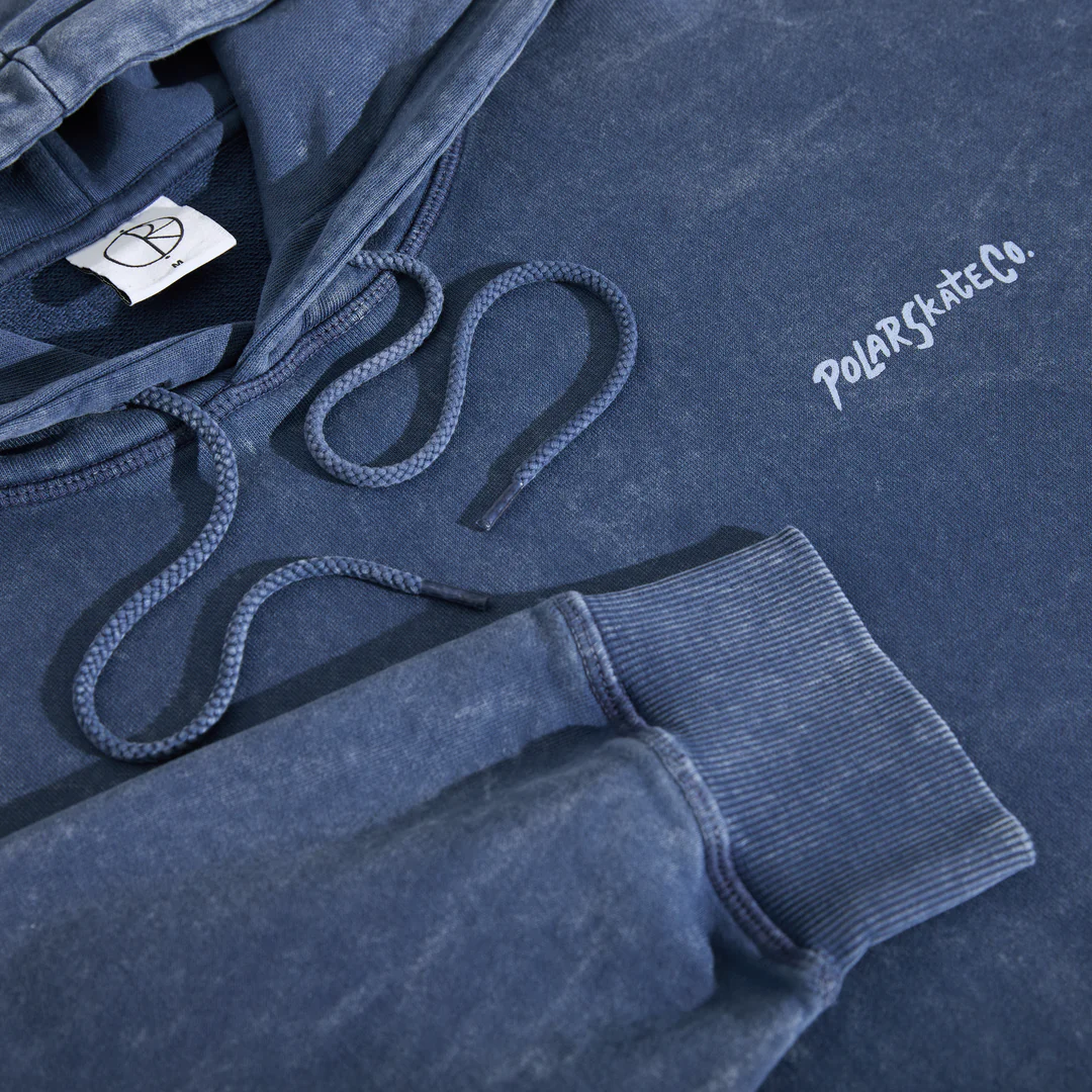 Surf Logo Acid Frank Pullover Hood, Dark Blue - Image 2