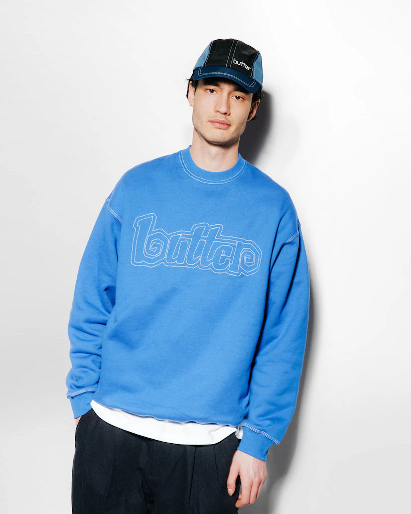 Swirl Crewneck, Ocean - Image 5