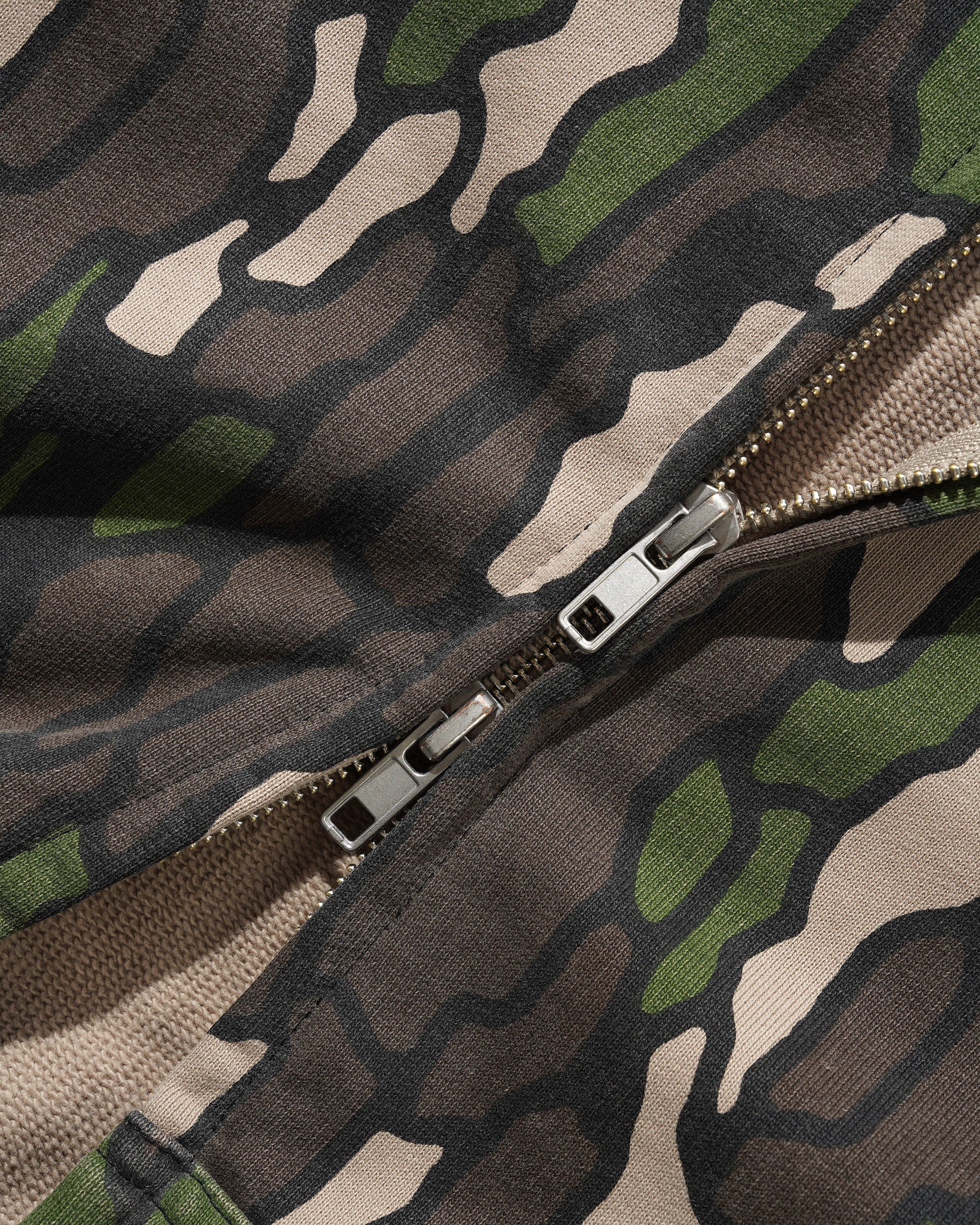 Swirl Zip-Thru Hood, Camo - Image 3