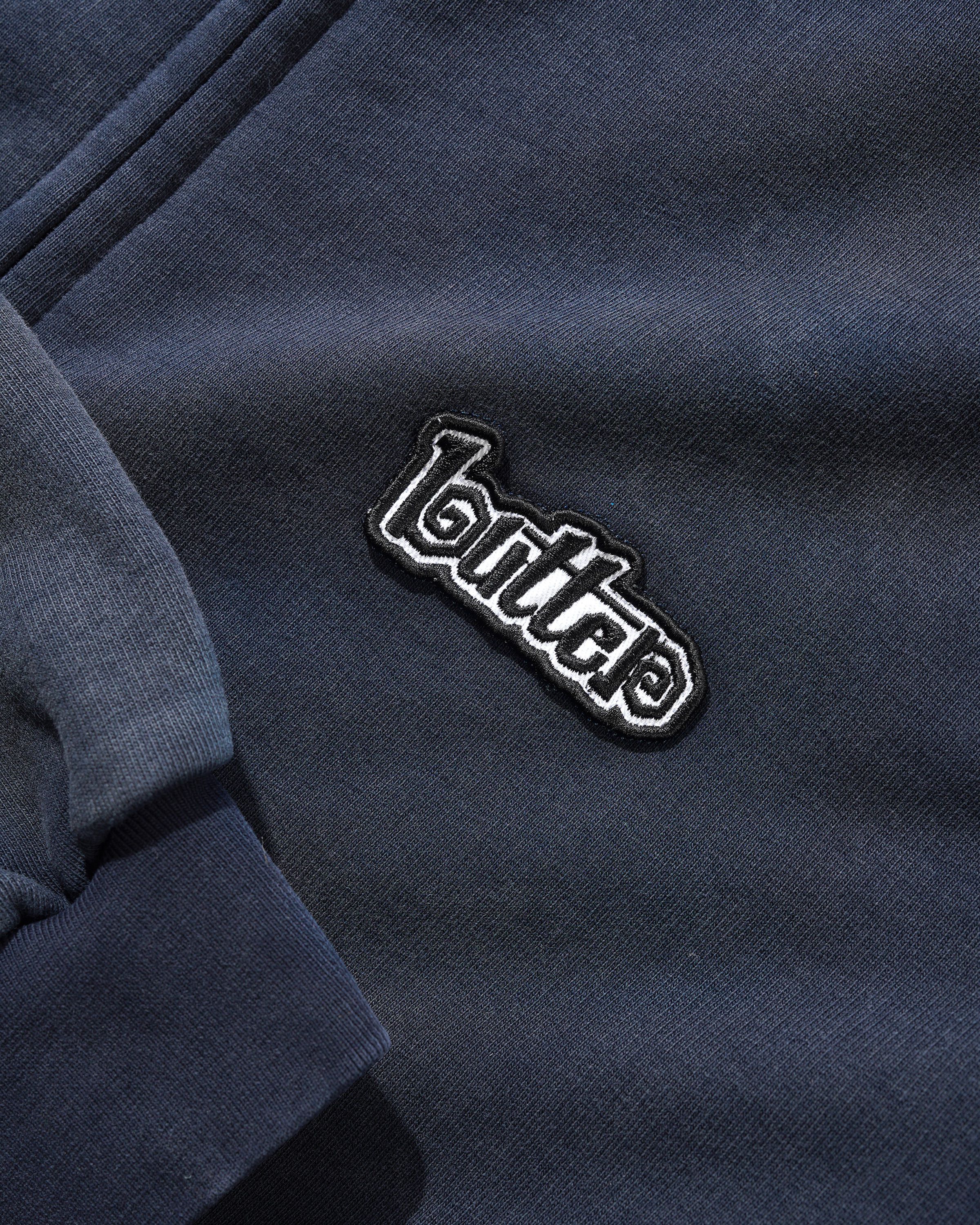 Swirl Zip-Thru Hood, Navy - Image 2