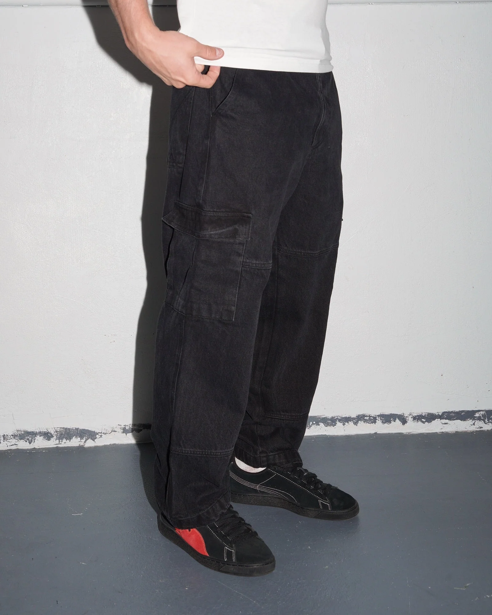 Tactical Phantasy Cargo Pants, Black - Image 6