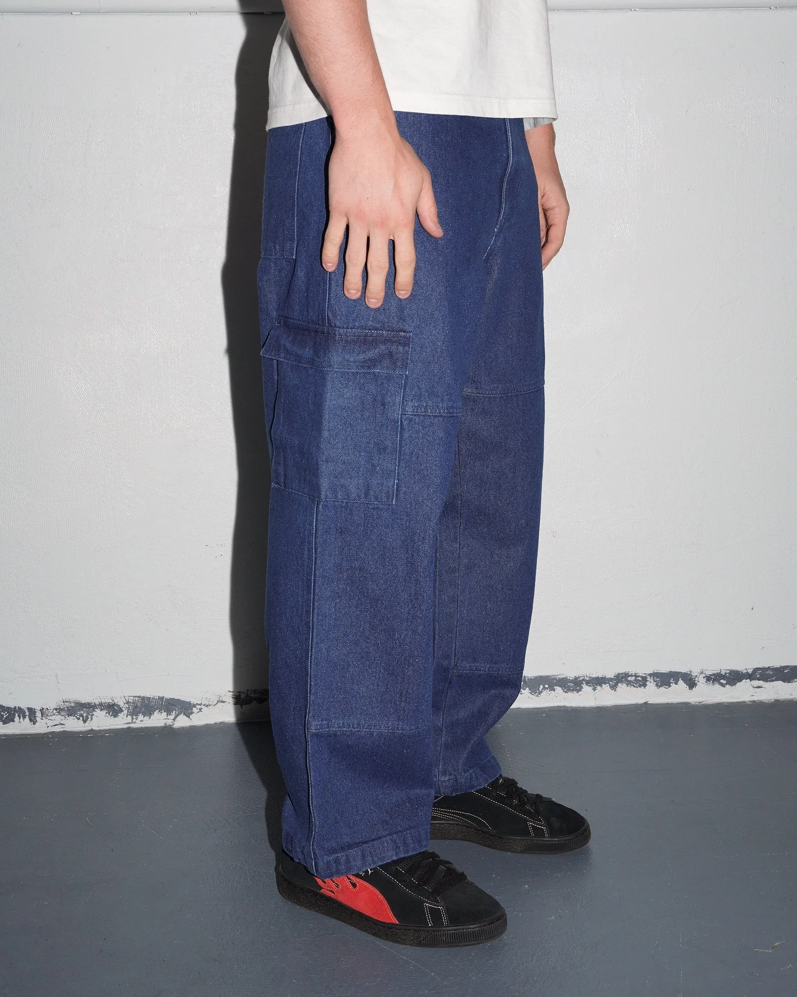 Tactical Phantasy Cargo Pants, Denim - Image 6