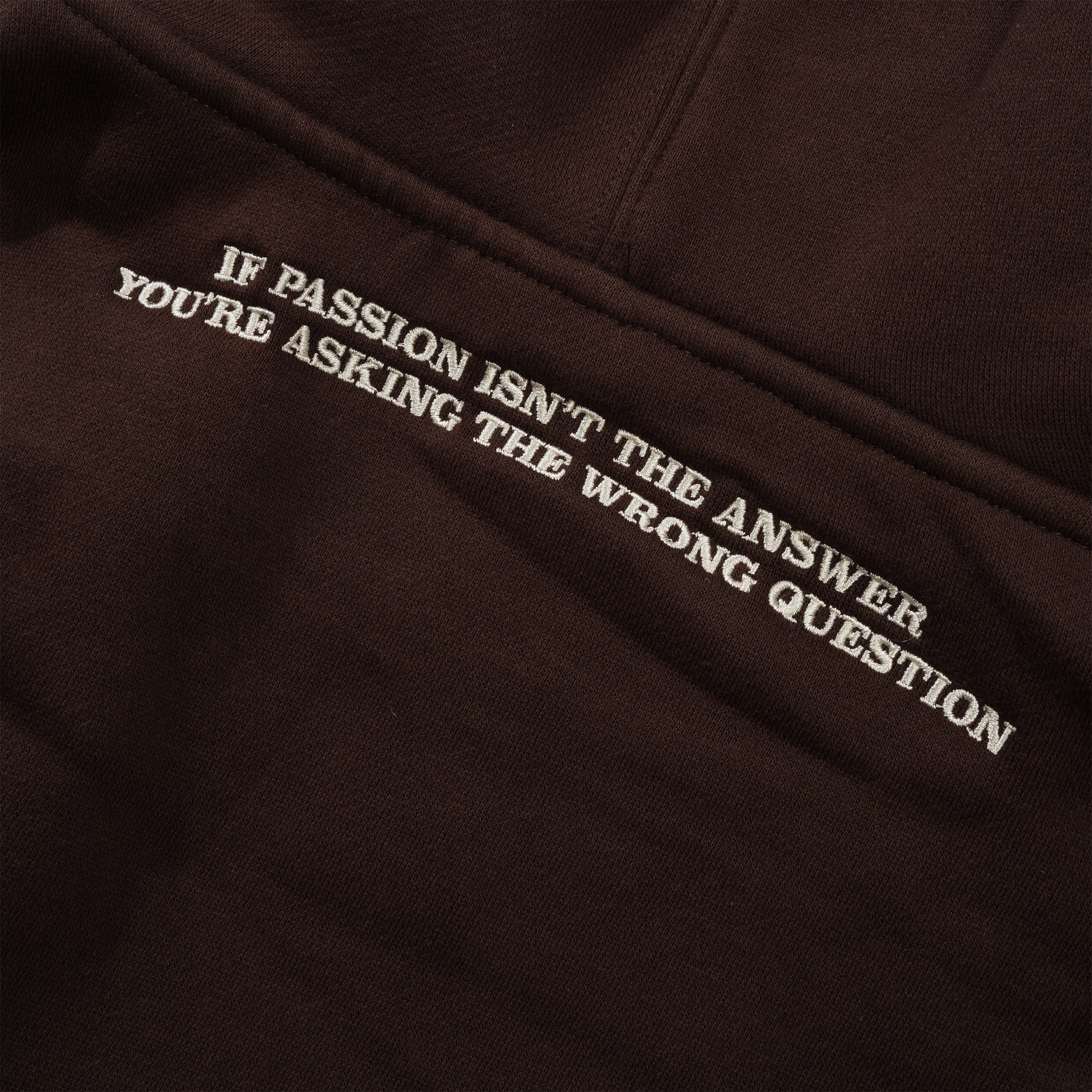 Target Practice Pullover Hood, Brown - Image 4
