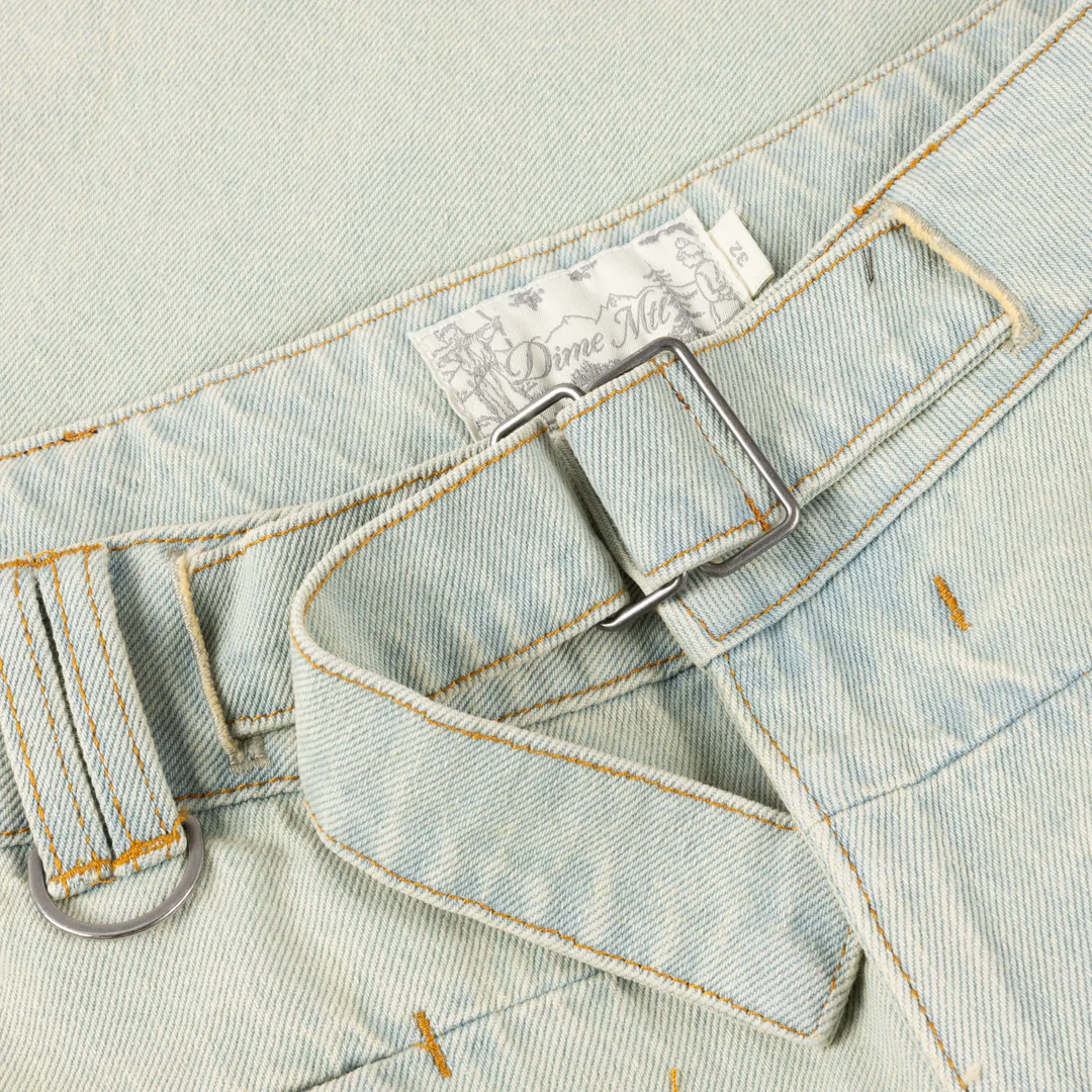 Tech Denim Shorts, Sandblasted Desert - Image 3