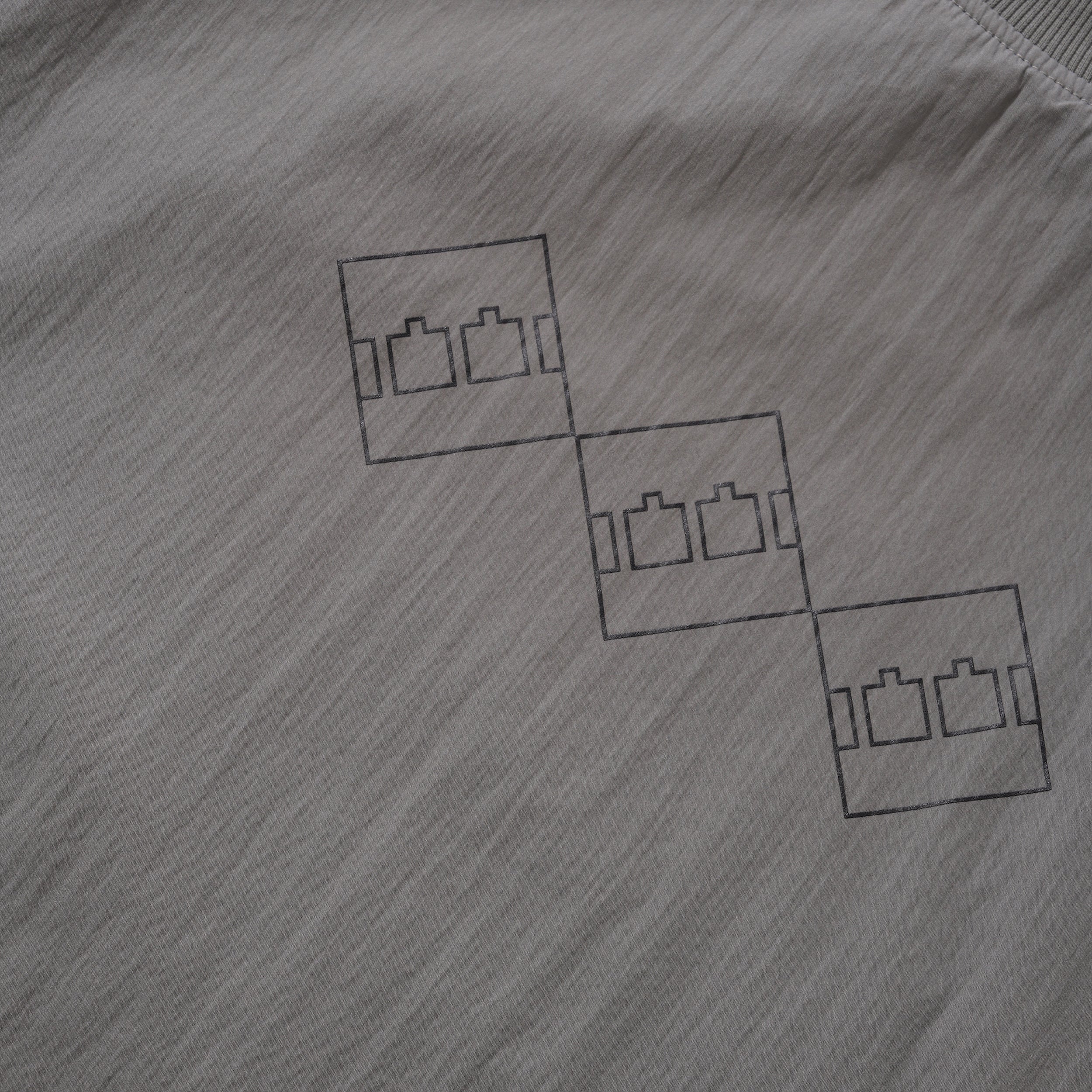 Tech Fabric Sports Crewneck, Charcoal - Image 2