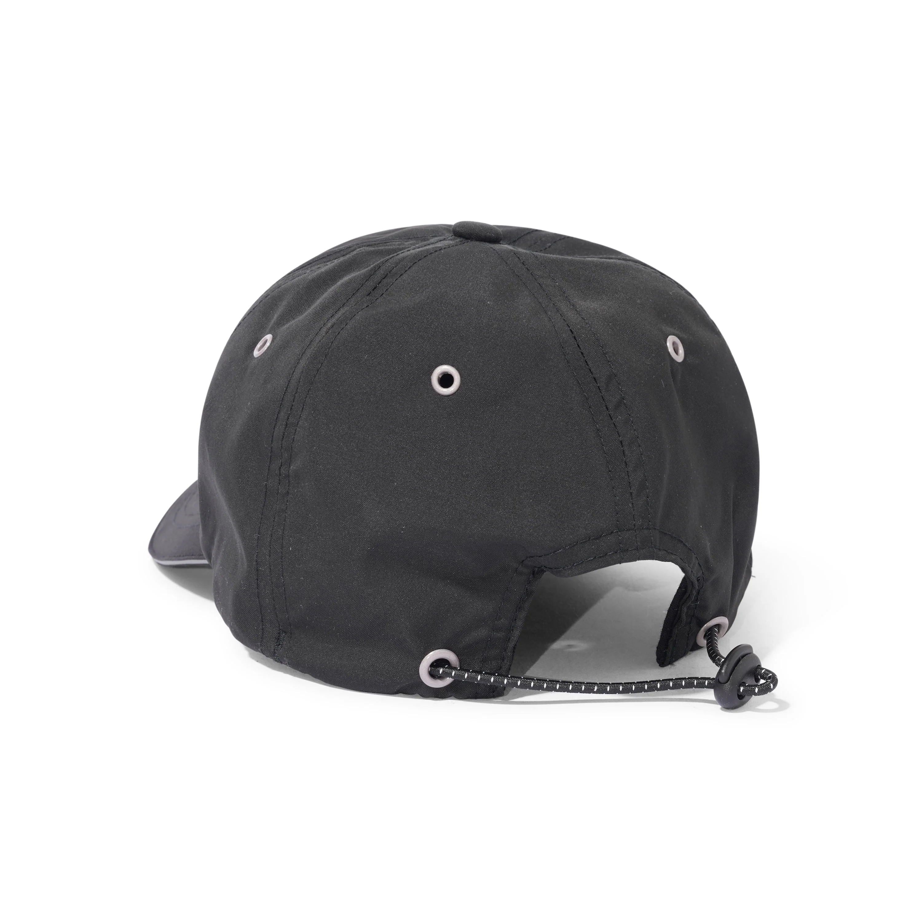 Techie 6 Panel Hat, Black - Image 2