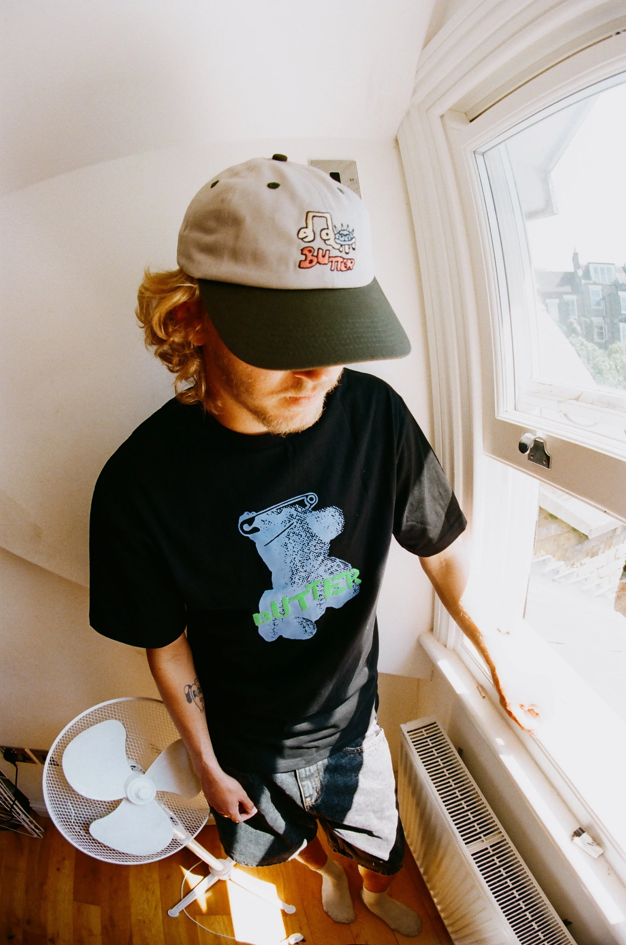 Teddy Bear Tee, Black - Image 4