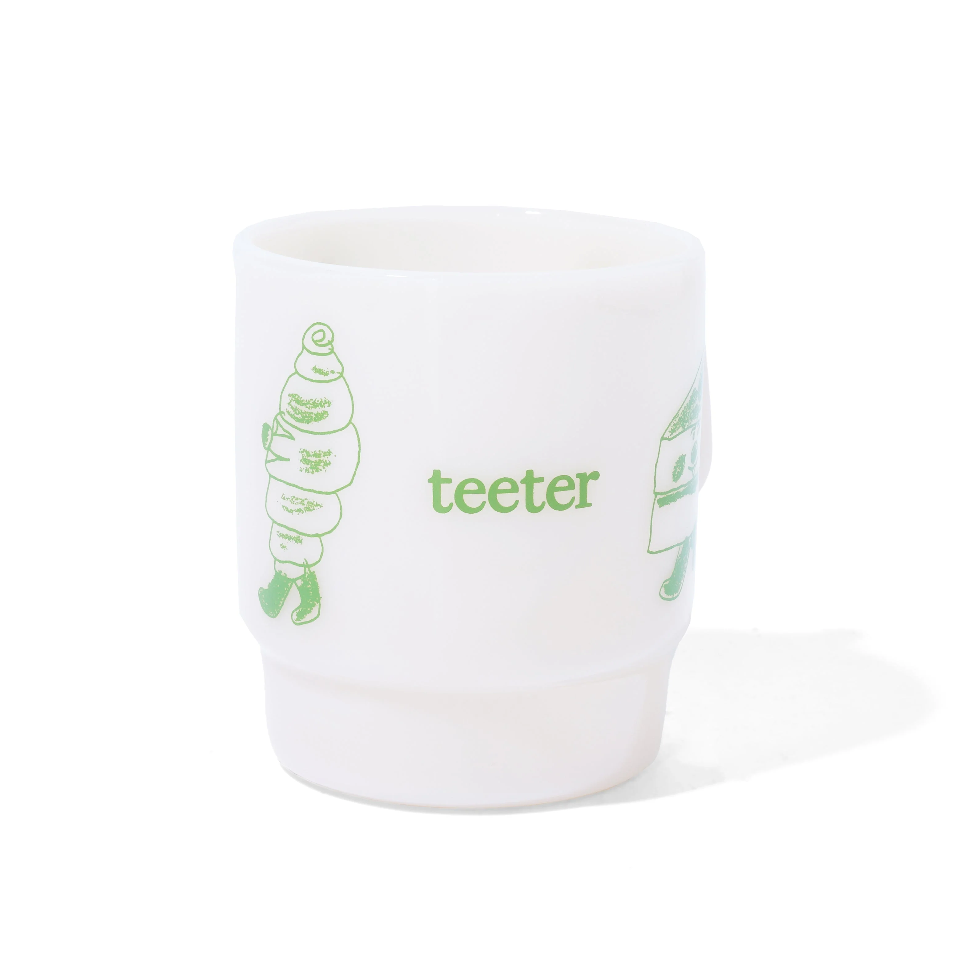 Teeter Mug, Cream - Image 3