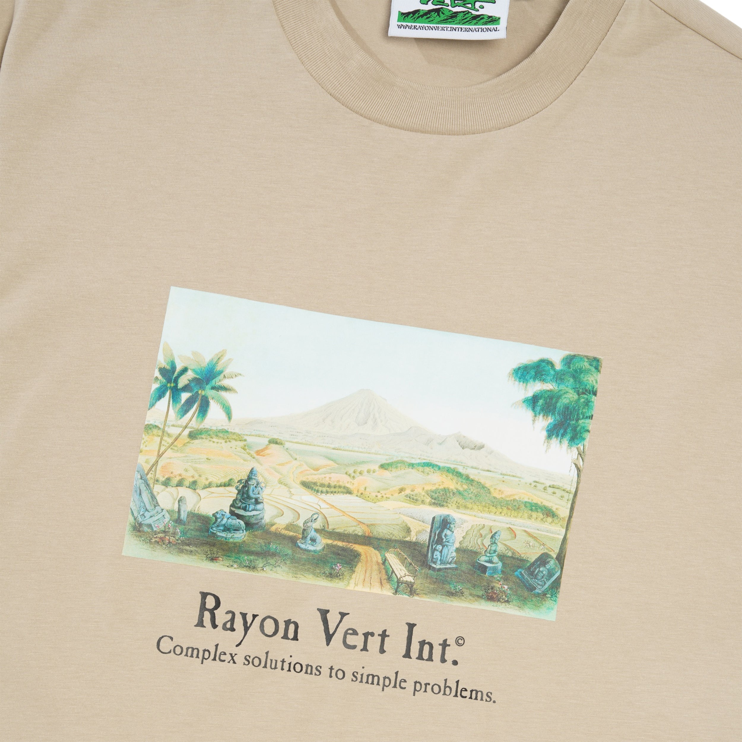 Temple Tee, Sand - Image 2