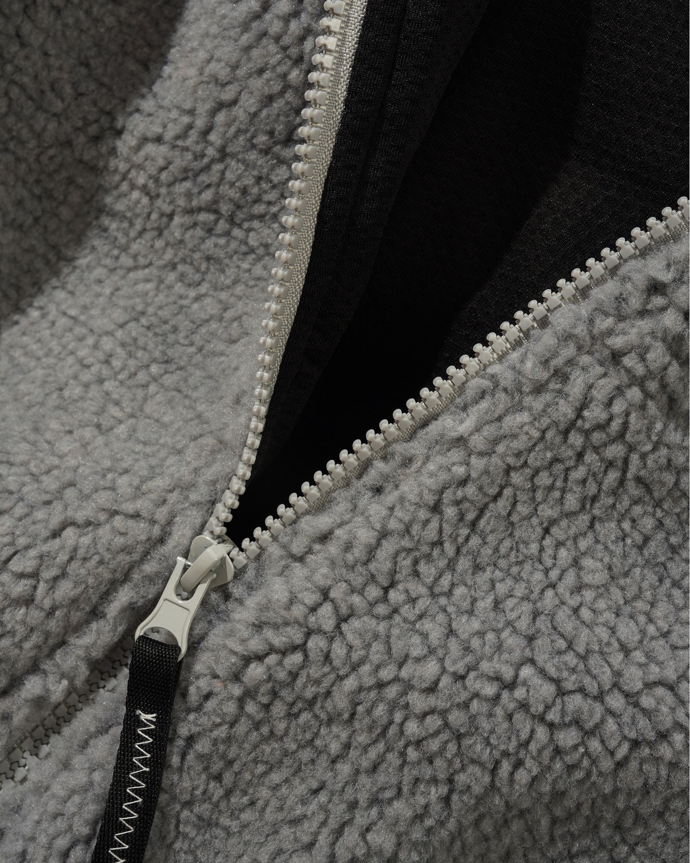 Terrain Highpile Jacket, Grey - Image 4