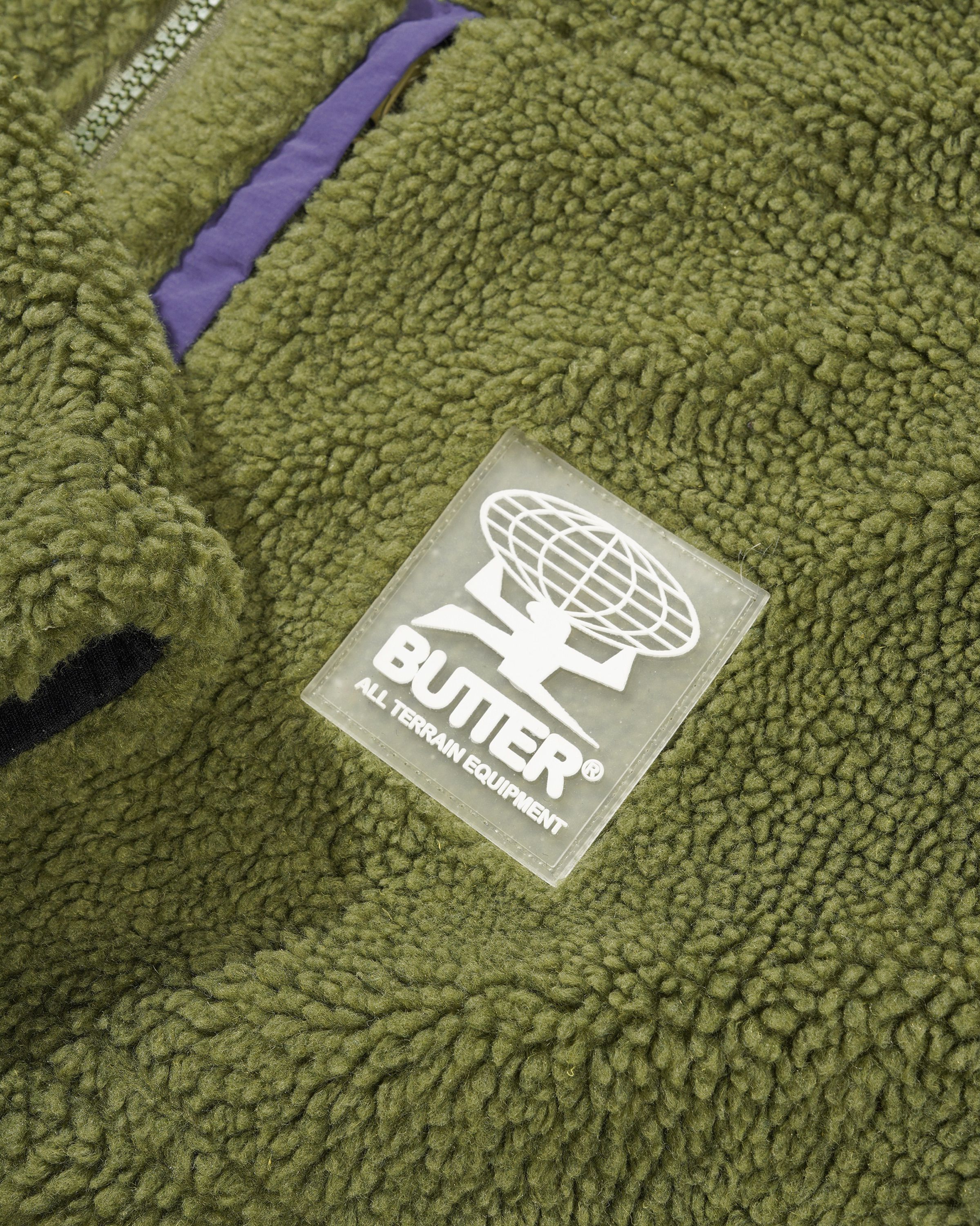 Terrain Highpile Jacket, Moss - Image 2