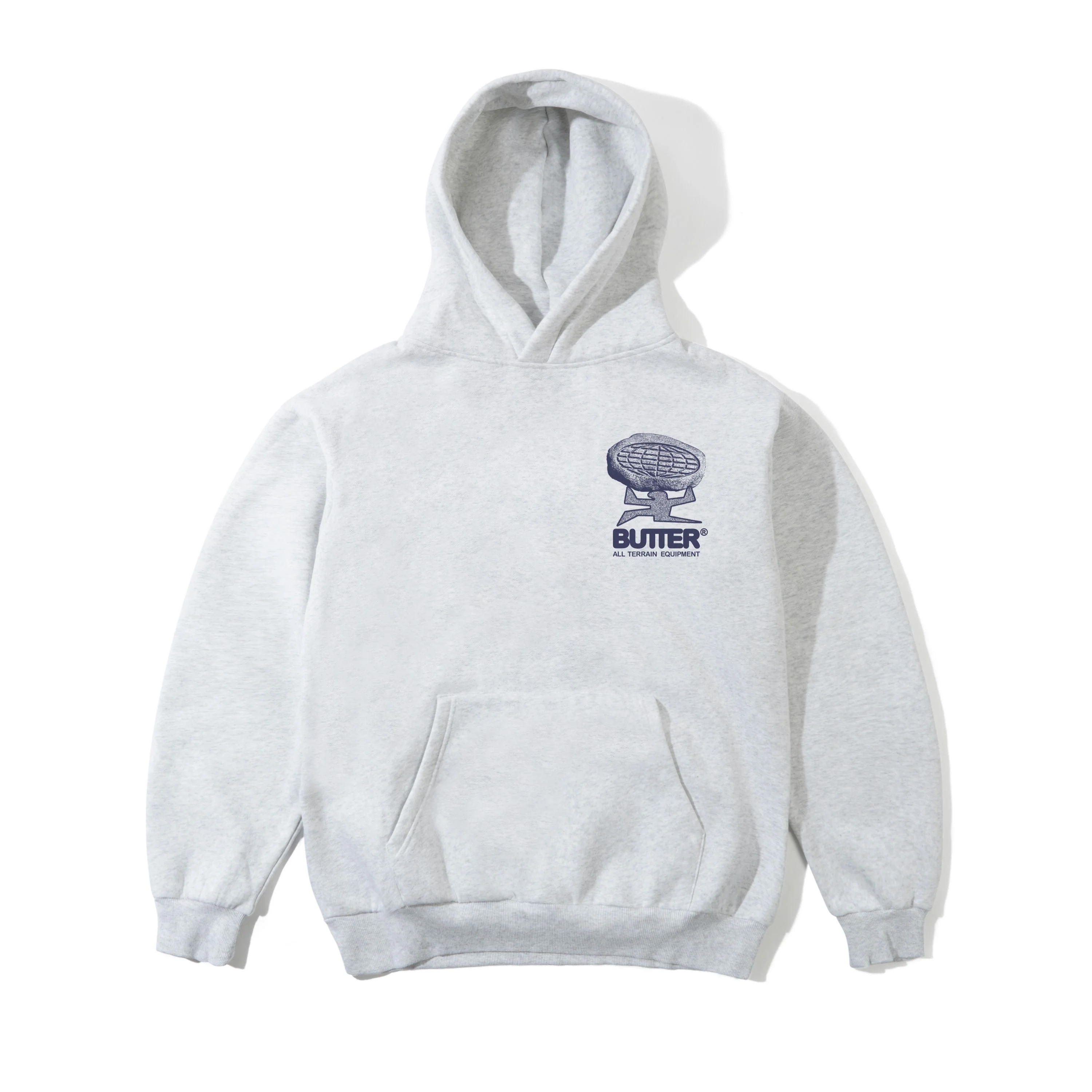 Terrain Pullover Hood, Ash