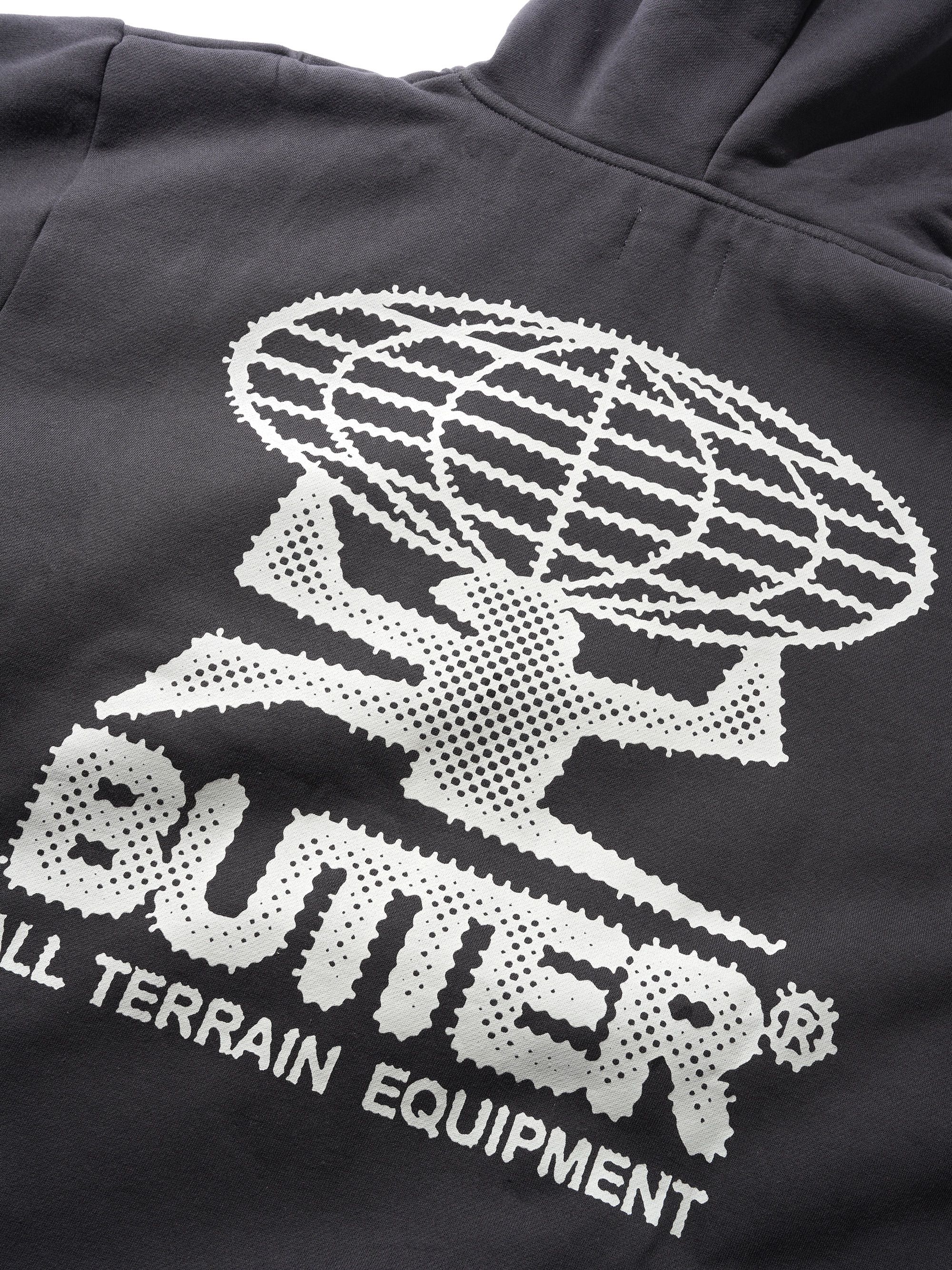 Terrain Pullover Hood, Washed Black - Image 3