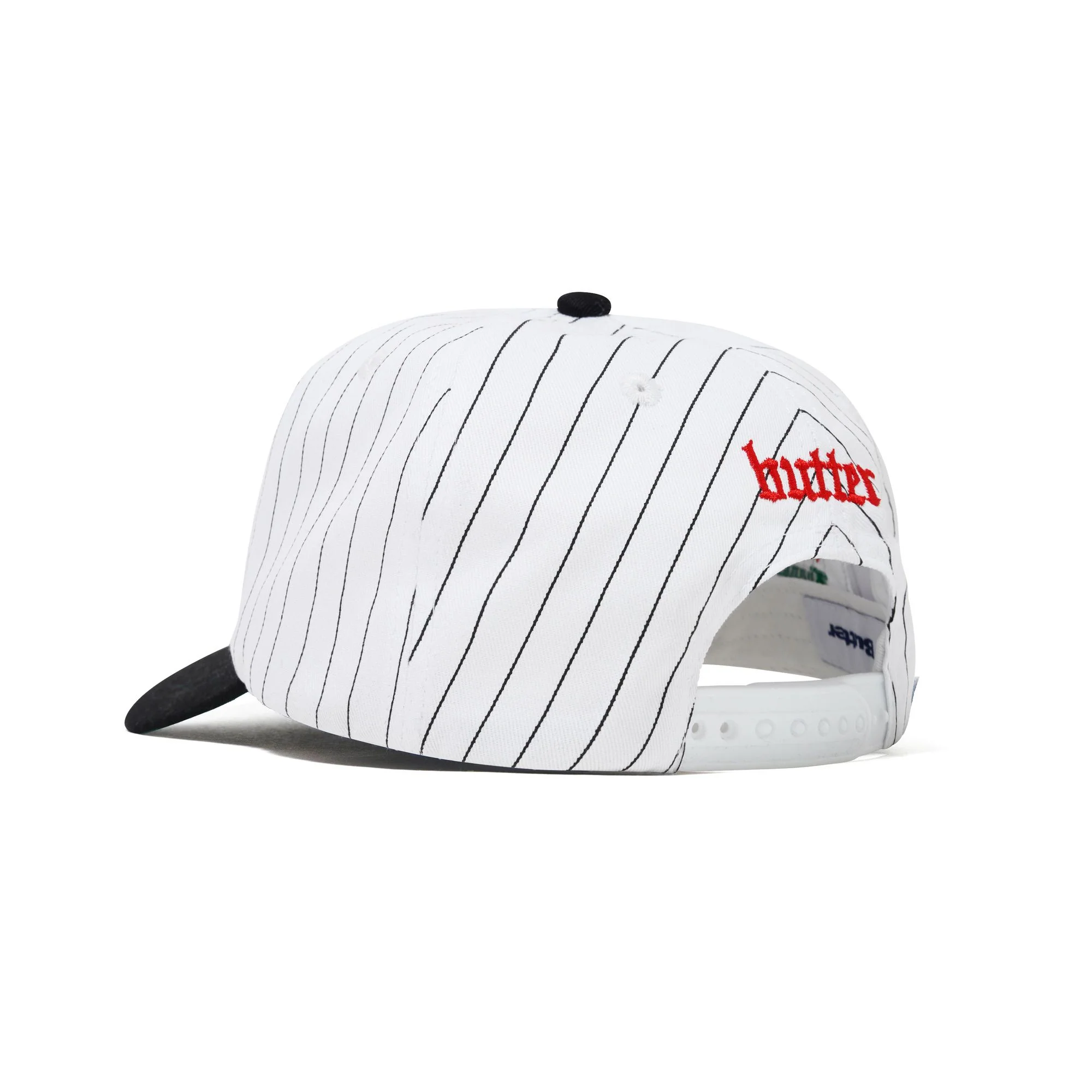 Thanks 6 Panel Cap, White / Black - Image 2