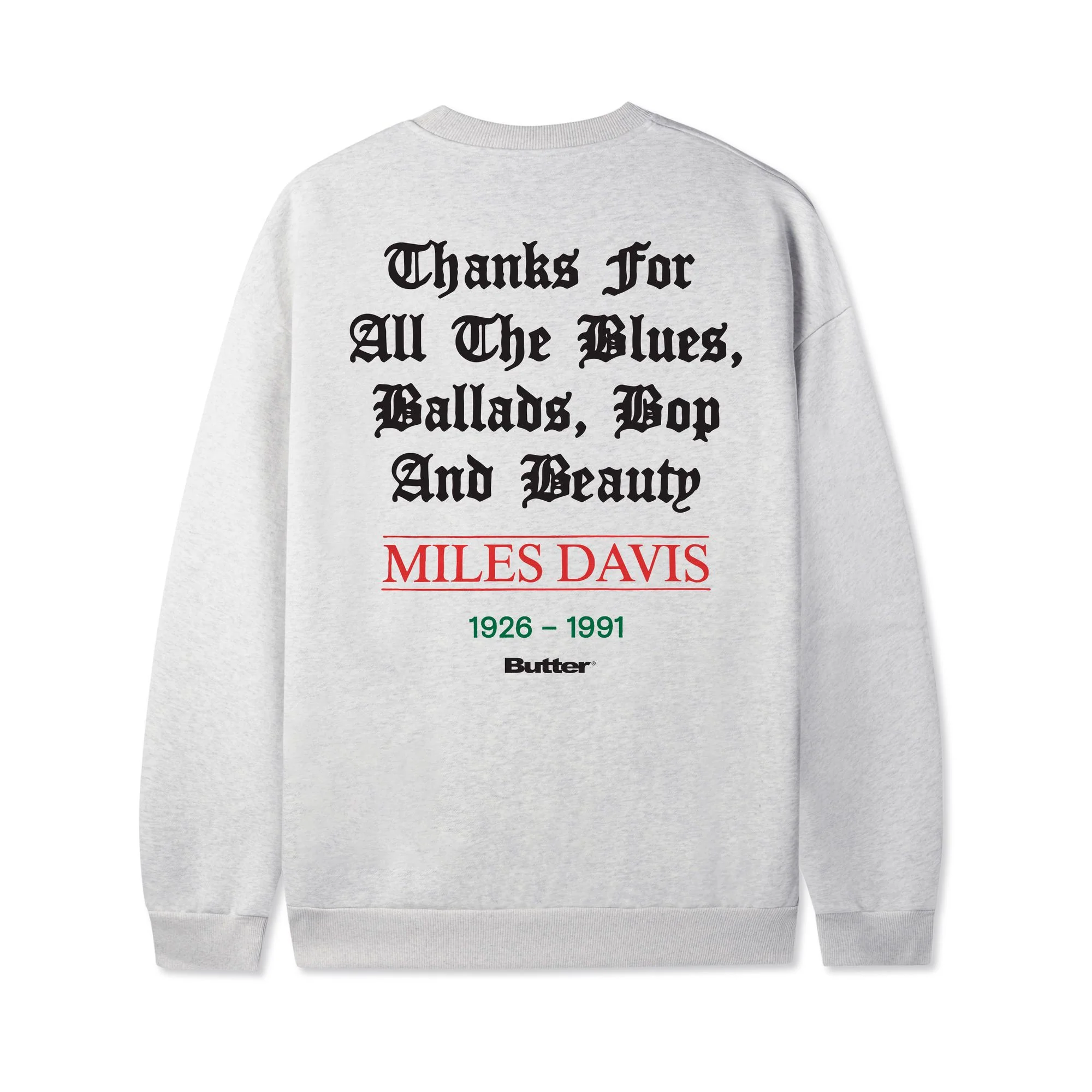 Thanks Crewneck, Ash - Image 2
