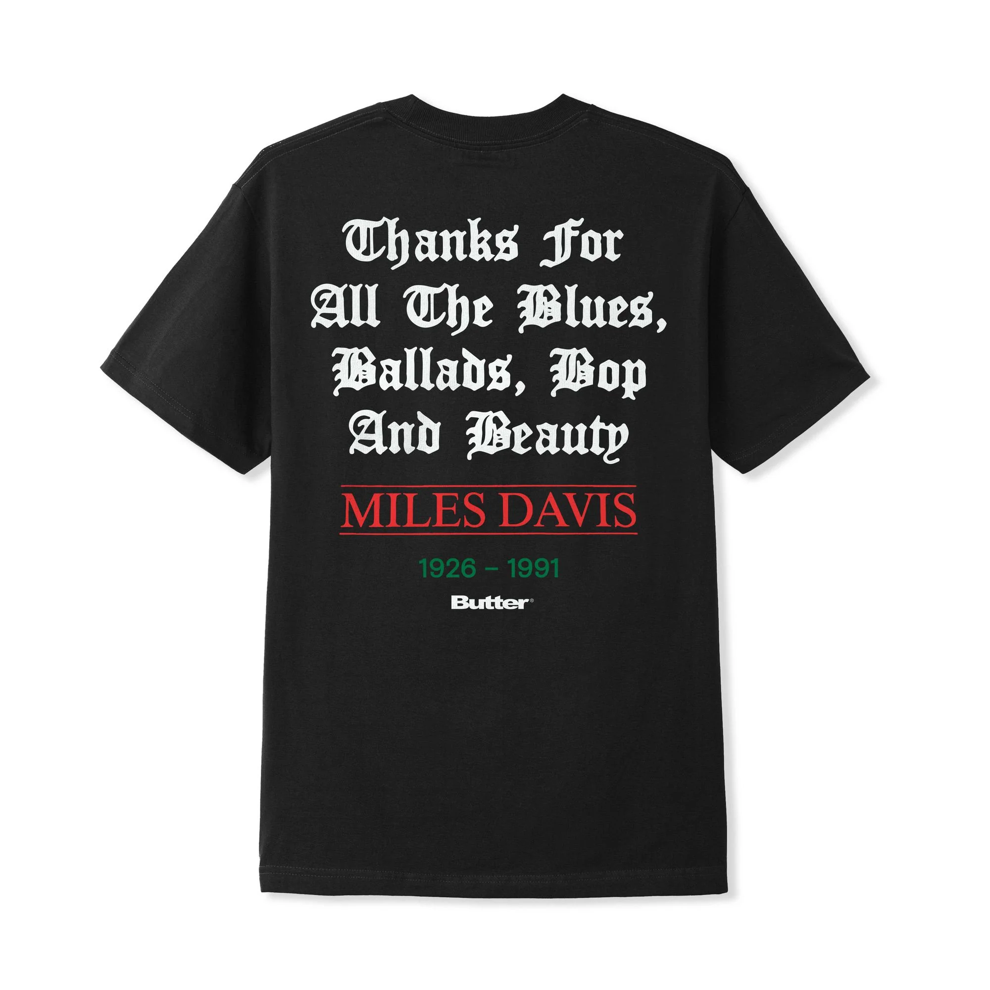 Thanks Tee, Black - Image 2