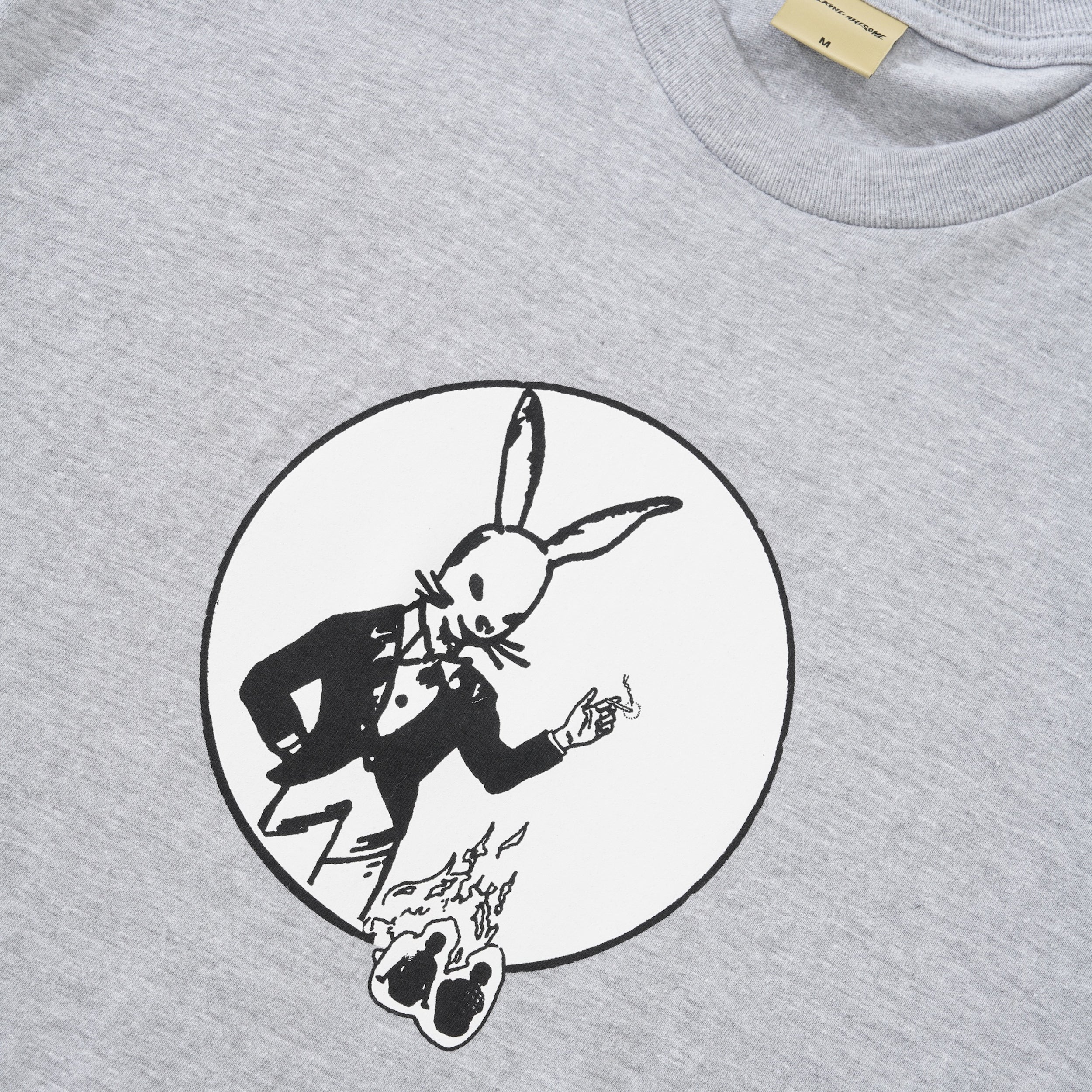 The Comedian Tee, Grey Heather - Image 2