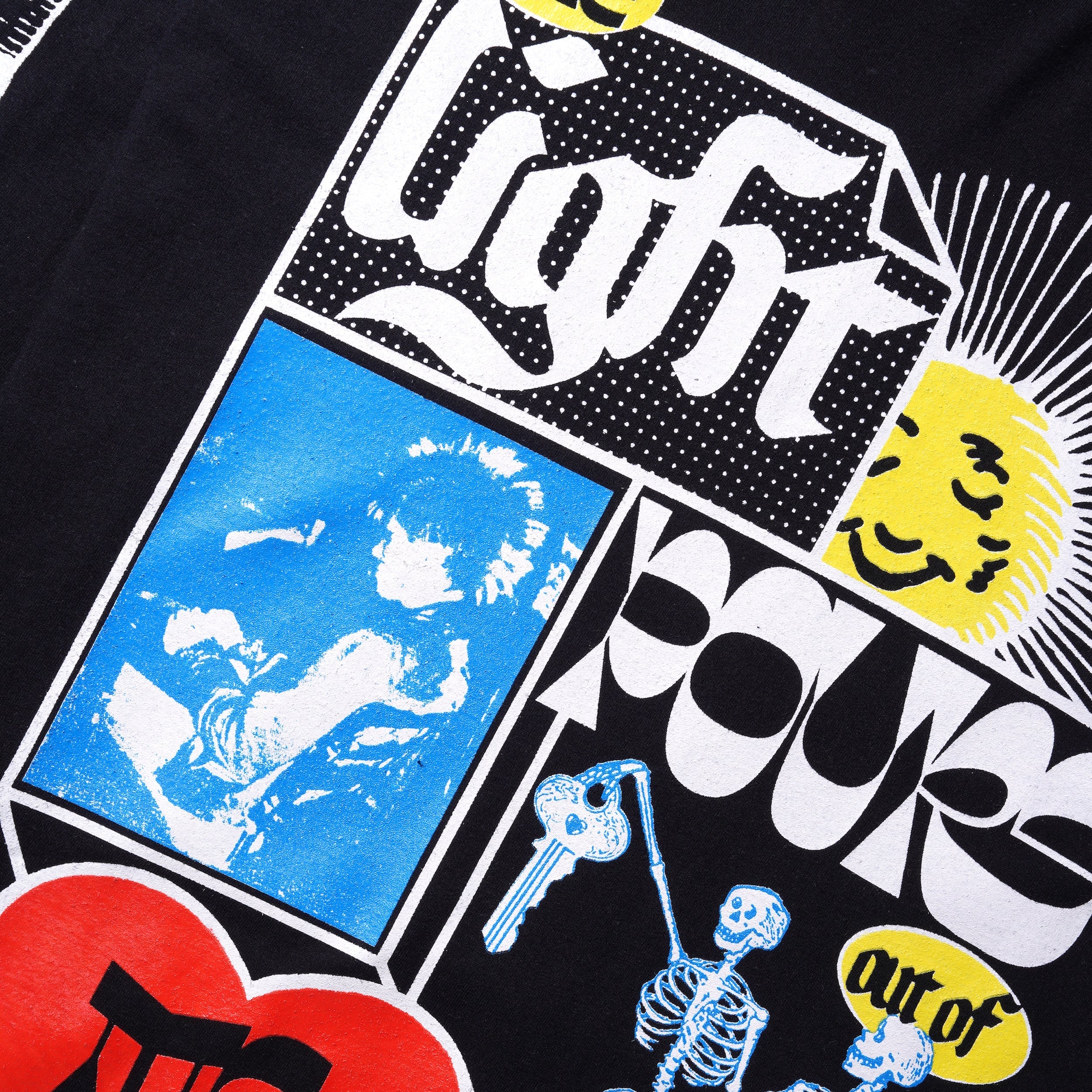 The Light Pours Out Of Me L/S Tee, Black - Image 3