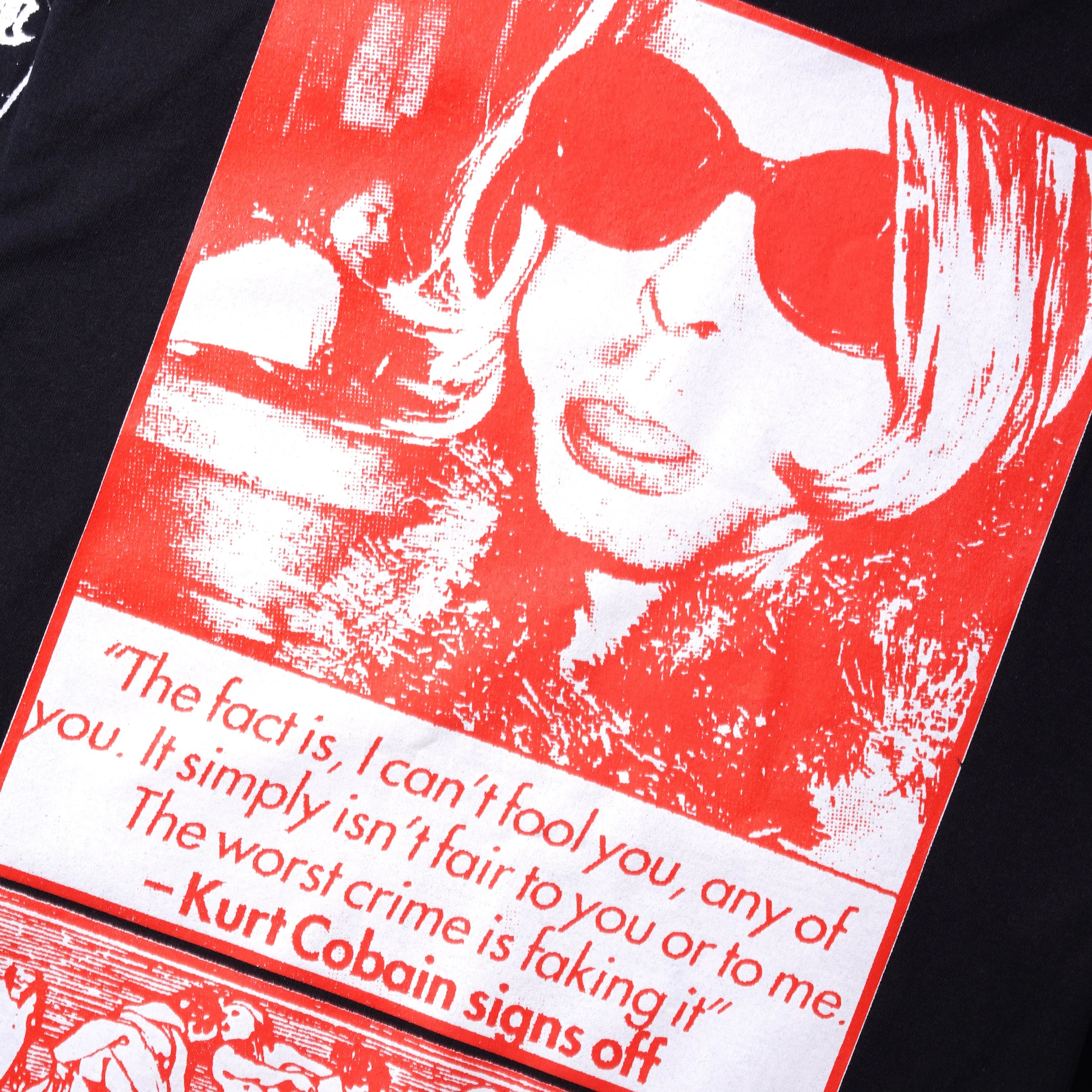 The Light Pours Out Of Me L/S Tee, Black - Image 4