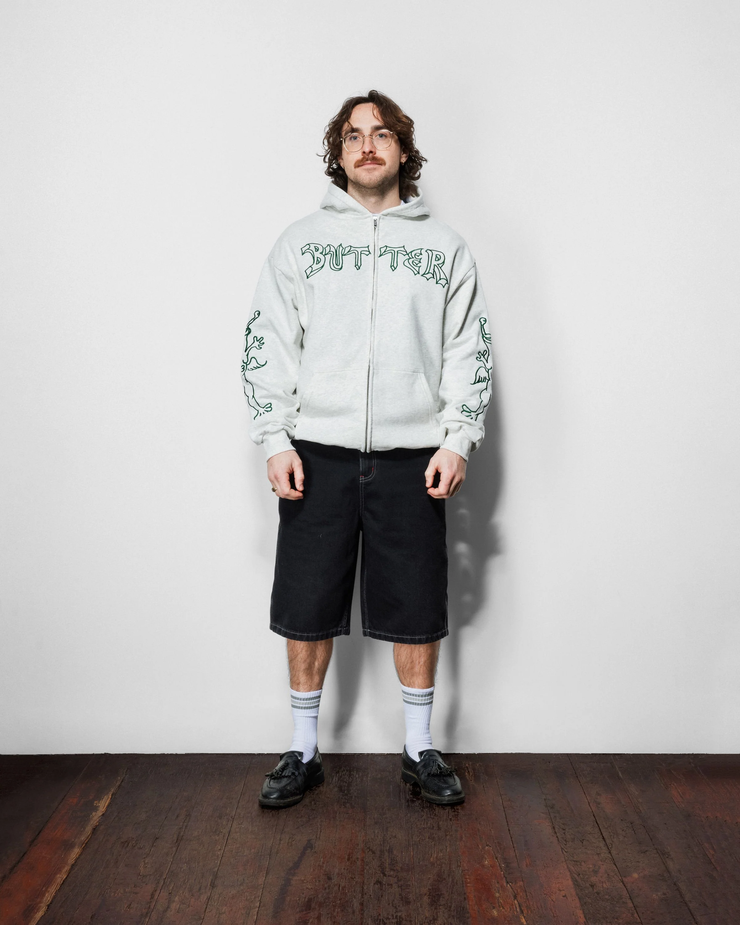 Thirteen Zip-Thru Hood, Ash - Image 2
