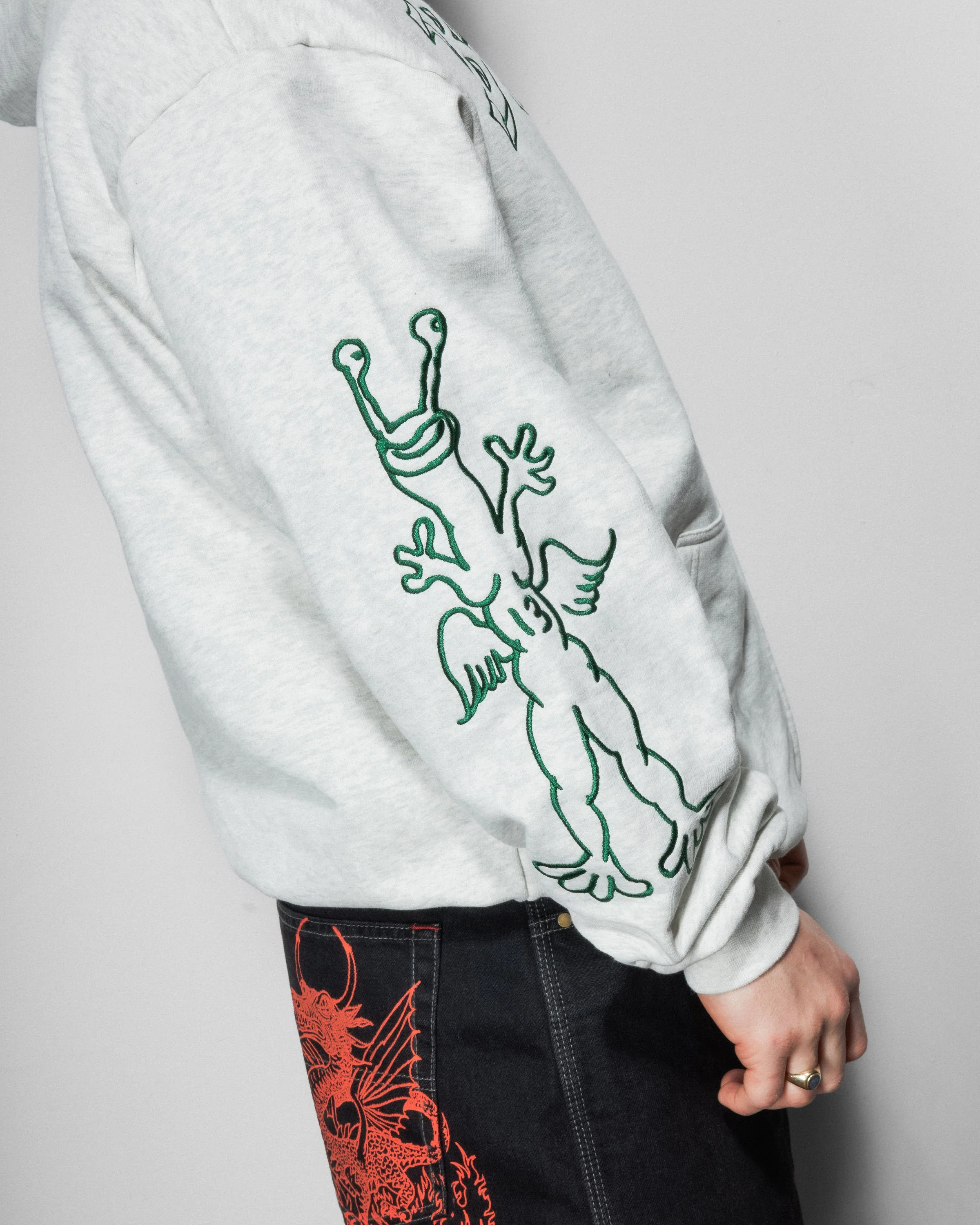 Thirteen Zip-Thru Hood, Ash - Image 4