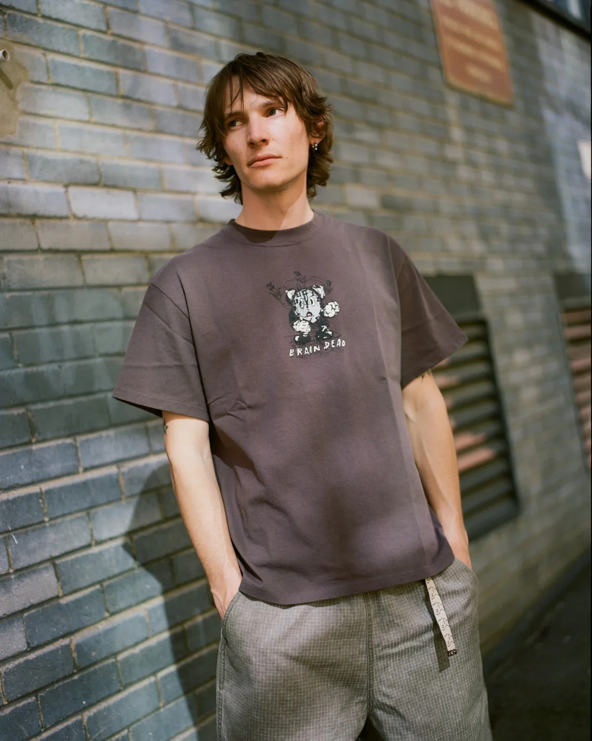 Time Is Nigh Tee, Berry - Image 4