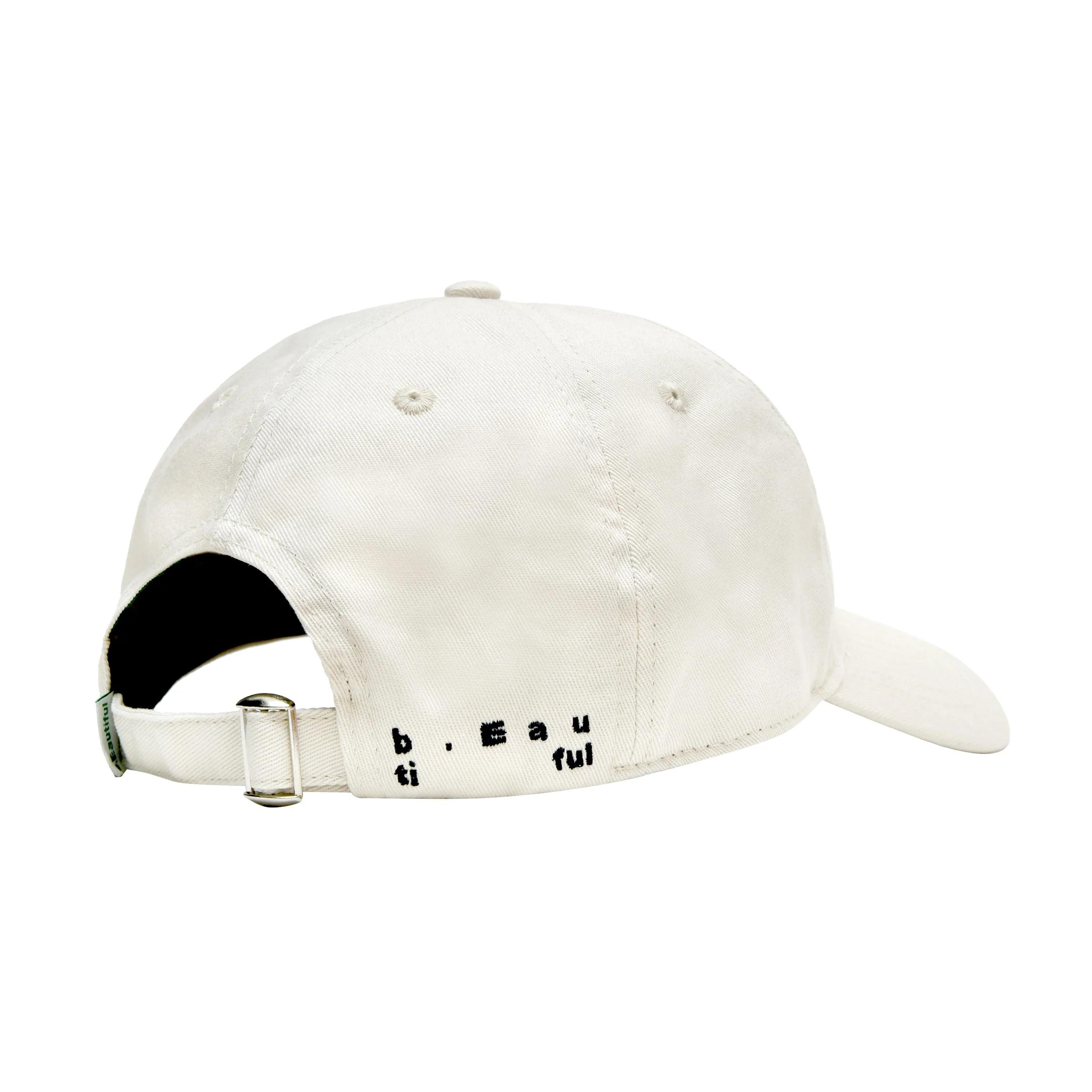 to Nature! 6 Panel Hat, Off-White / Navy - Image 2