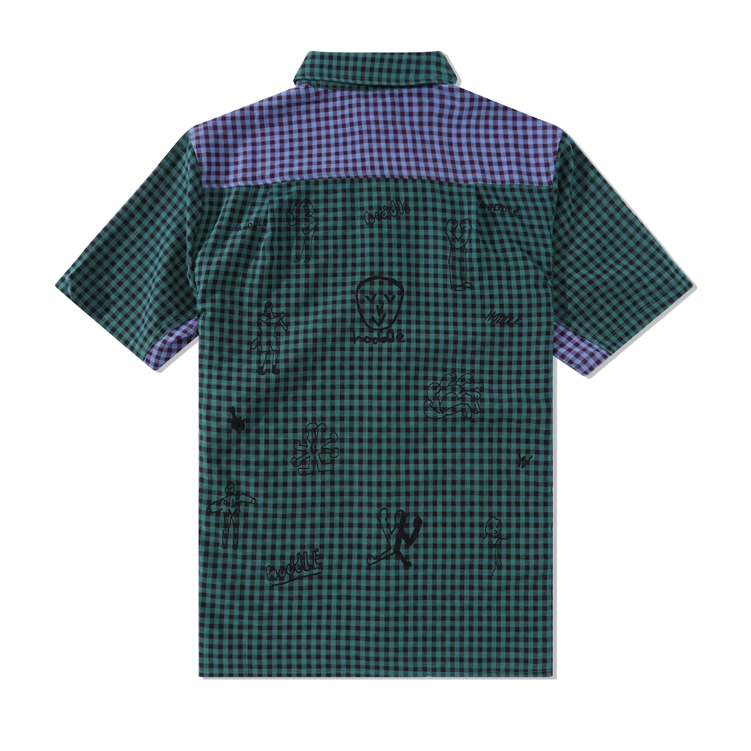 Tour S/S Shirt, Green / Blue - Image 3