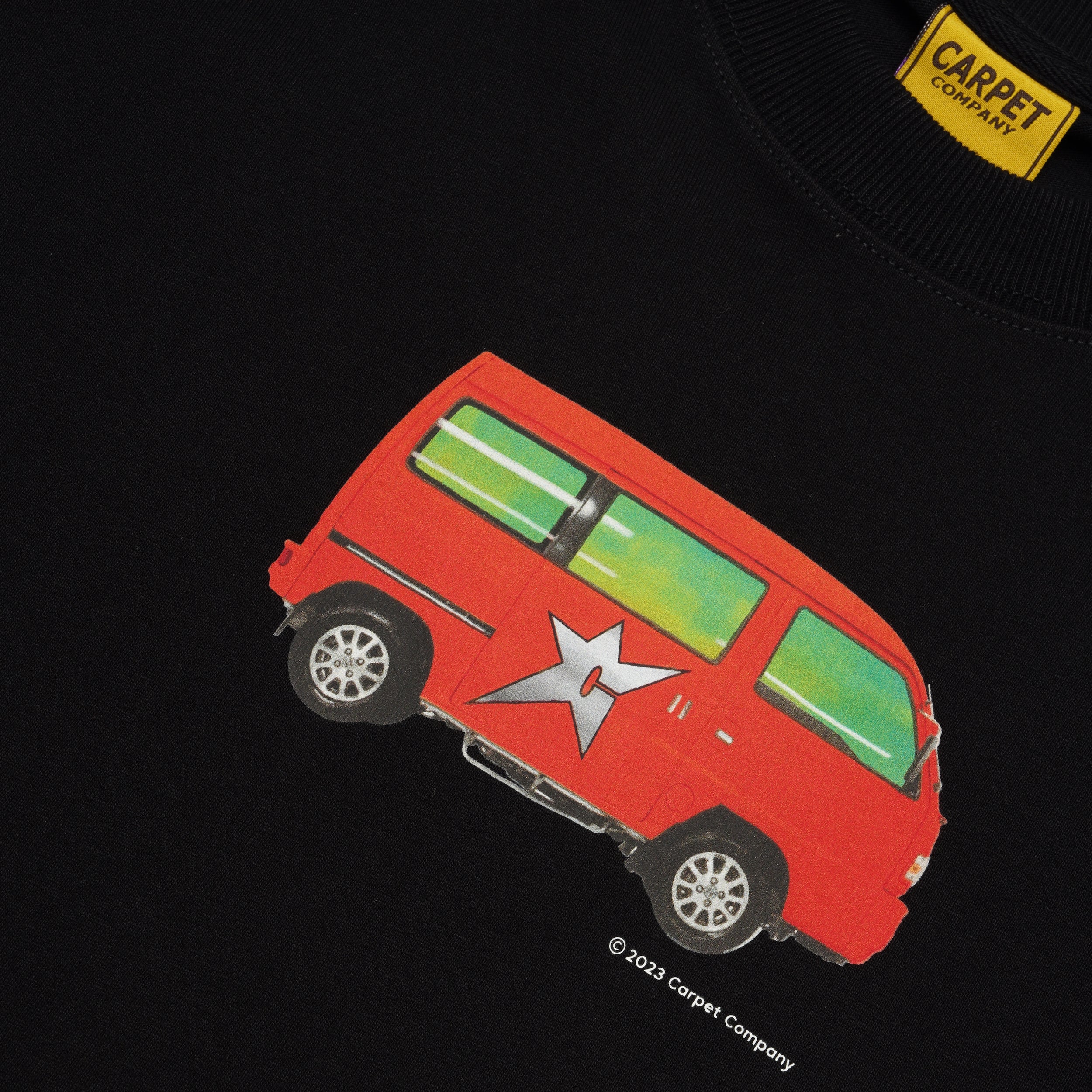Tour Van Tee, Black - Image 2
