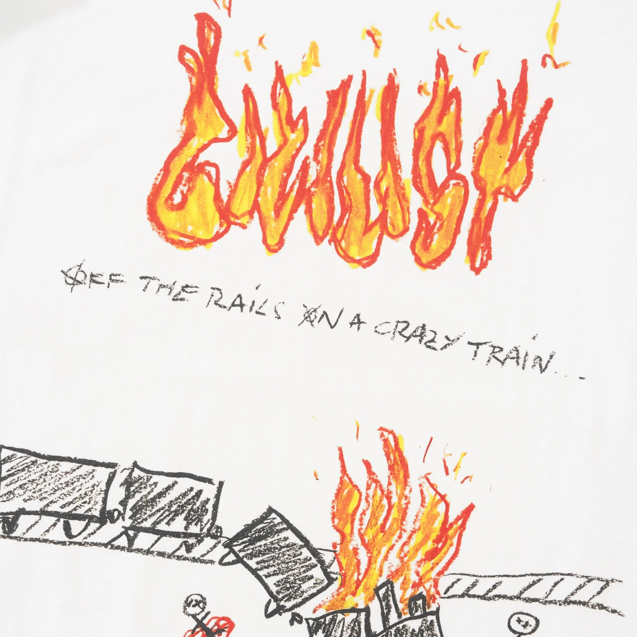 Train Tee, White - Image 2